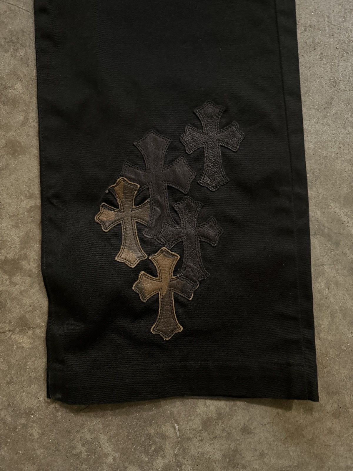 Chrome Hearts Chrome Hearts Cross Patch Chinos Size US 33 - 5 Thumbnail