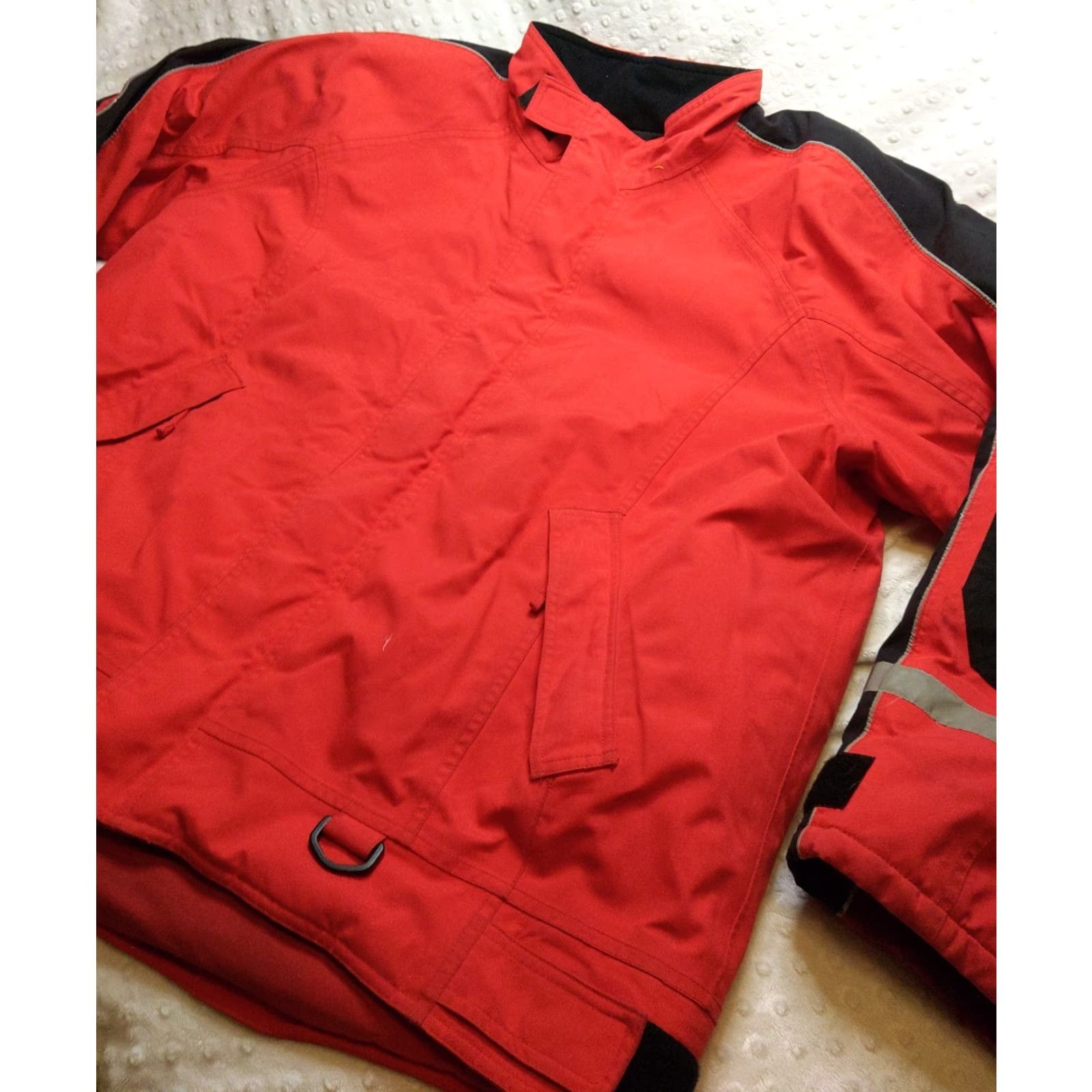 Vintage Cabela's Coat Parka Heavy Zip Up Collared Red Black Silver XL Men Size US XL / EU 56 / 4 - 5 Thumbnail