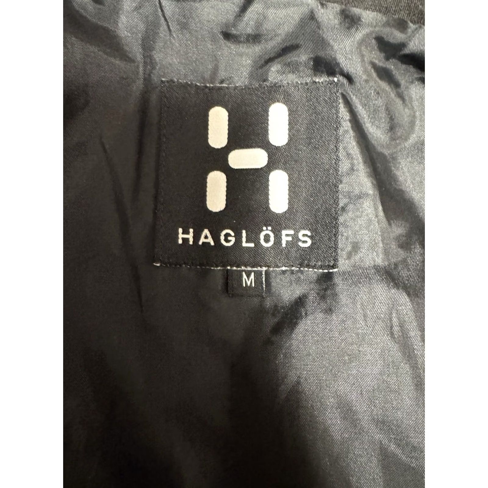 Vintage Haglöfs Full Zip Jacket Black Windstopper Soft Shell Hiking Waterproof Mens M Size US M / EU 48-50 / 2 - 2 Thumbnail