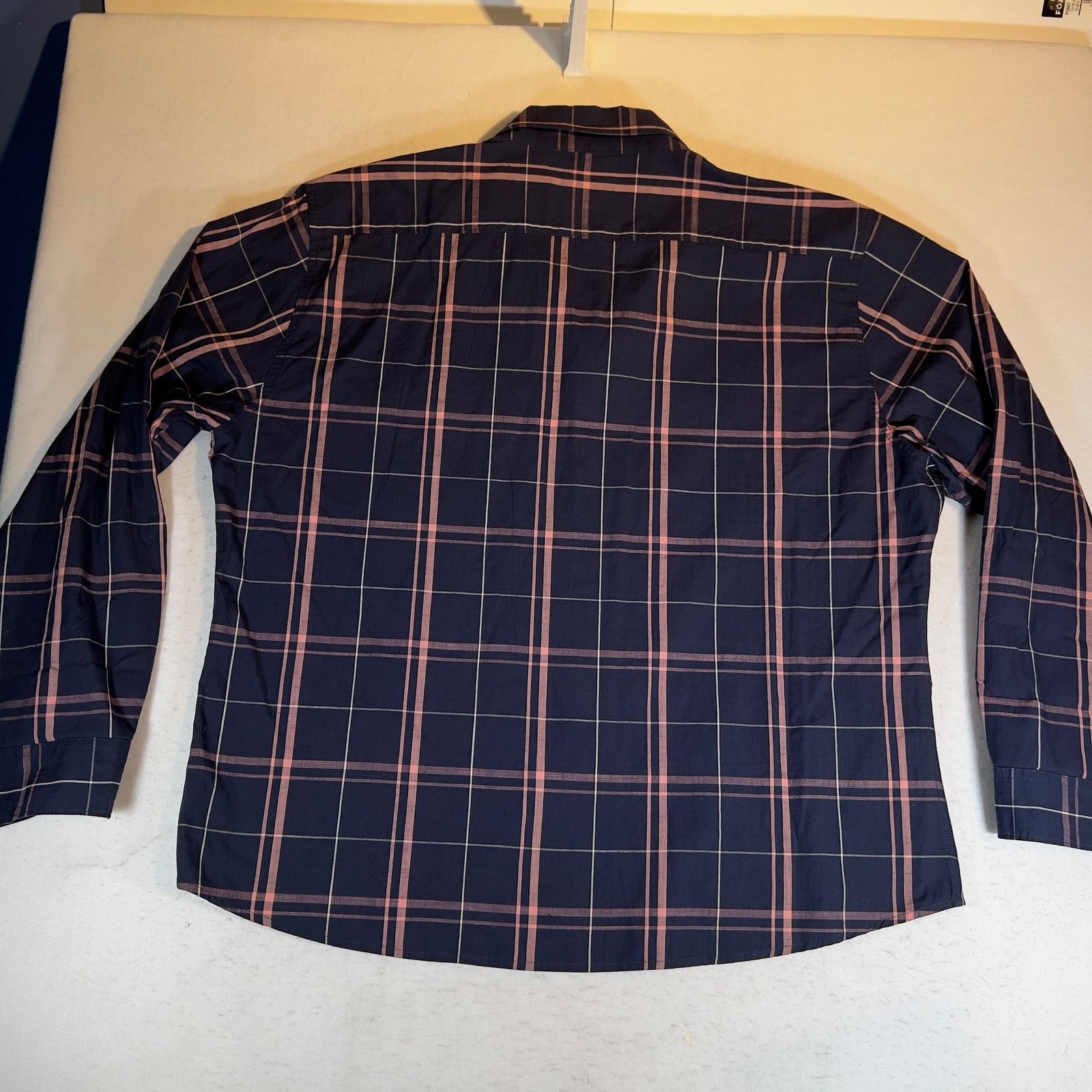 Wrangler Wrangler Flex for Comfort Button Down Shirt Men 3XL Blue Size US XXL / EU 58 / 5 - 4 Thumbnail
