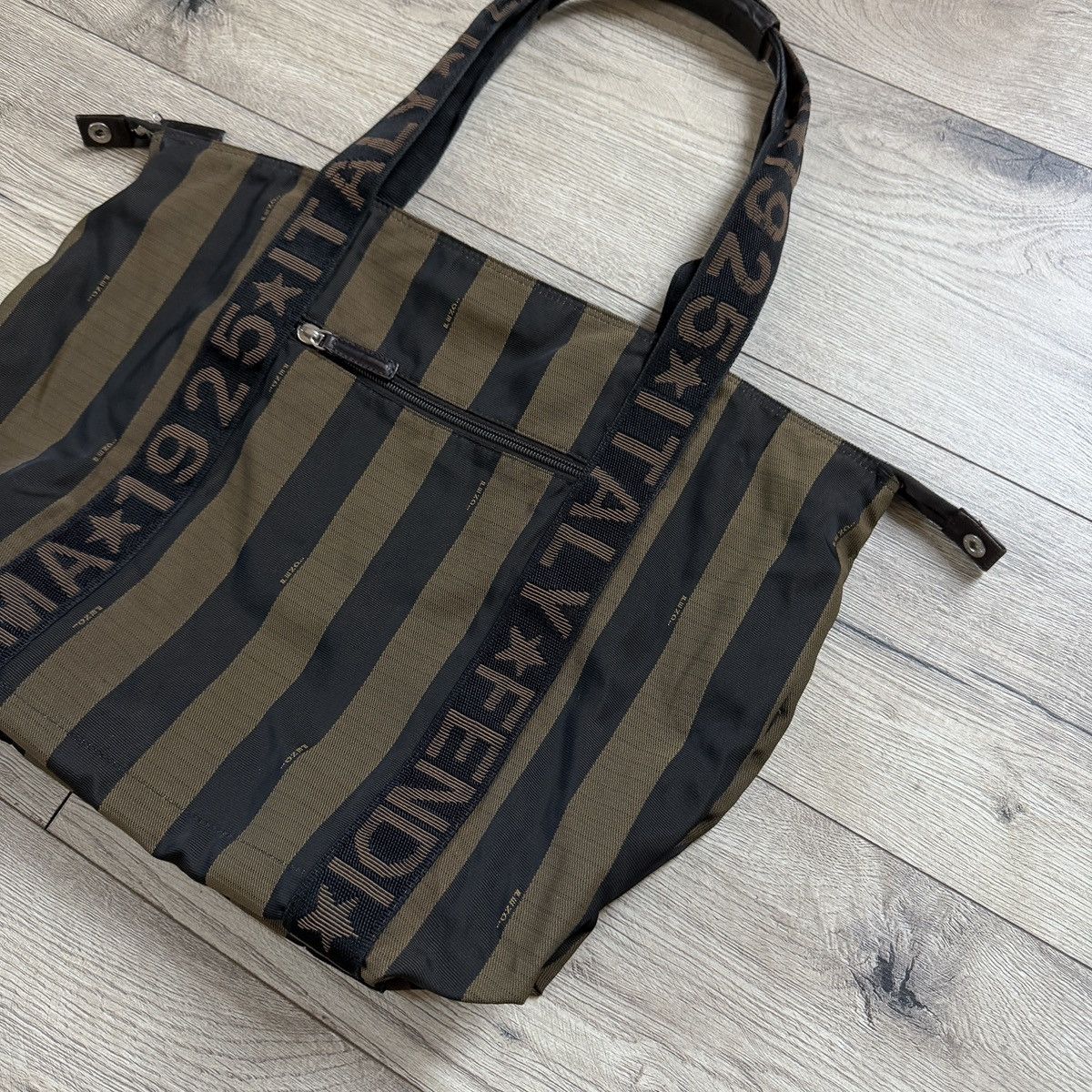 Fendi Vintage Fendi Zucca Small Monogram Handle Bag Size ONE SIZE - 2 Thumbnail