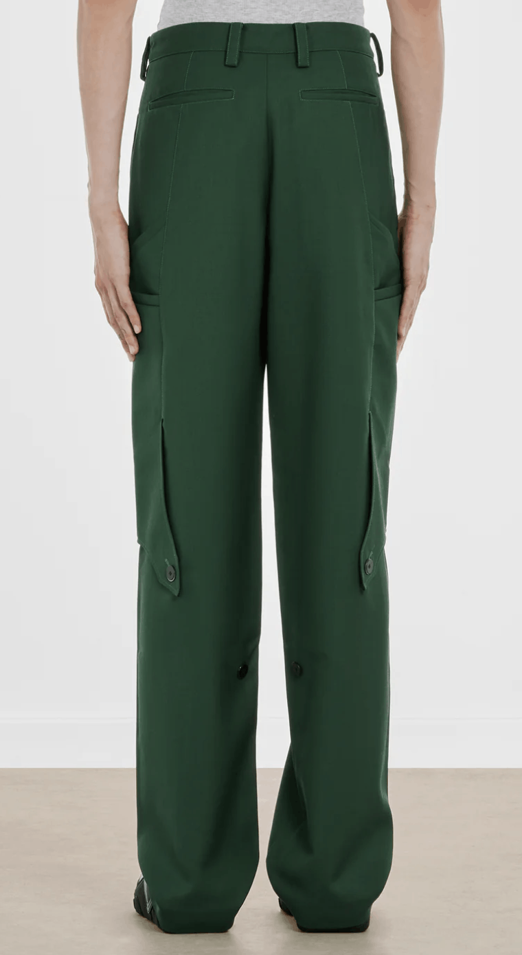 Kiko Kostadinov Kiko Kostadinov Green Megara Trousers Size US 28 / EU 44 - 11 Thumbnail