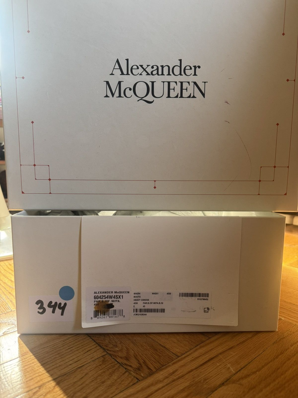 Alexander McQueen Alexander McQueen Tread Slick high-top sneakers Size US 10 / EU 43 - 6 Thumbnail