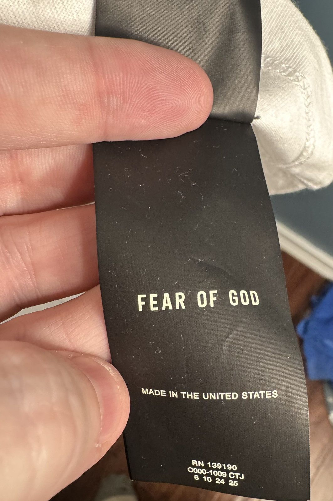 Fear of God Fear of God Sixth Collection Short Sleeve Patch T-Shirt Size US XL / EU 56 / 4 - 7 Thumbnail