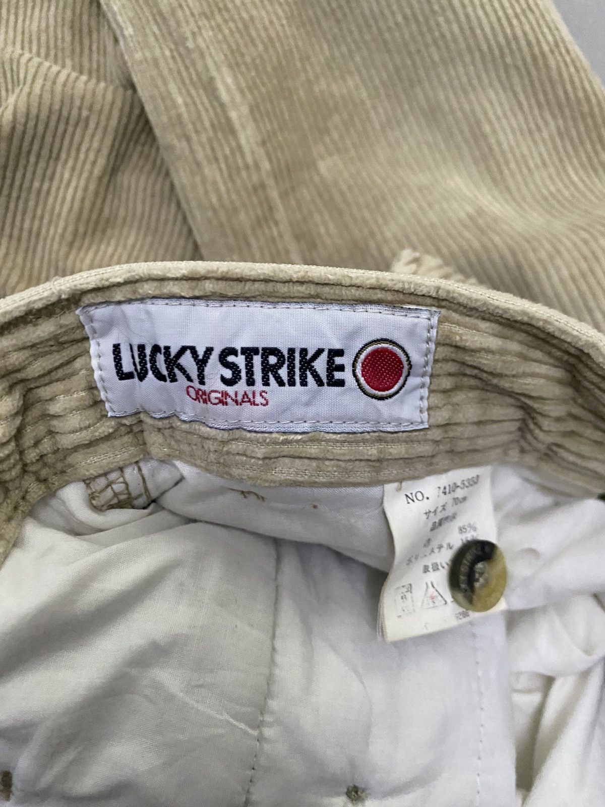 Alfred Dunhill × Marlboro × Vintage RARE VINTAGE CORDUROY LUCKY STRIKE OLD MONEY STYLE CASUAL Size US 27 - 9 Thumbnail