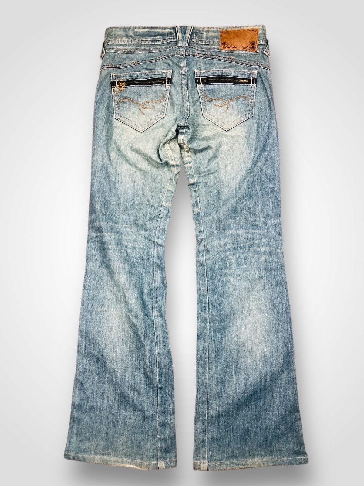 Edwin SOMETHING by EDWIN Women's Bootcut Denim Jeans (40) Size 30" / US 8 / IT 44 - 2 Thumbnail