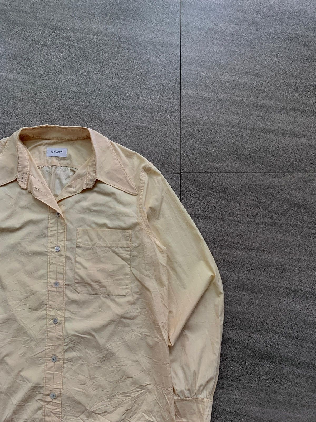Lemaire FREE TAX! Pointed Collar Shirt Size US S / EU 44-46 / 1 - 3 Thumbnail