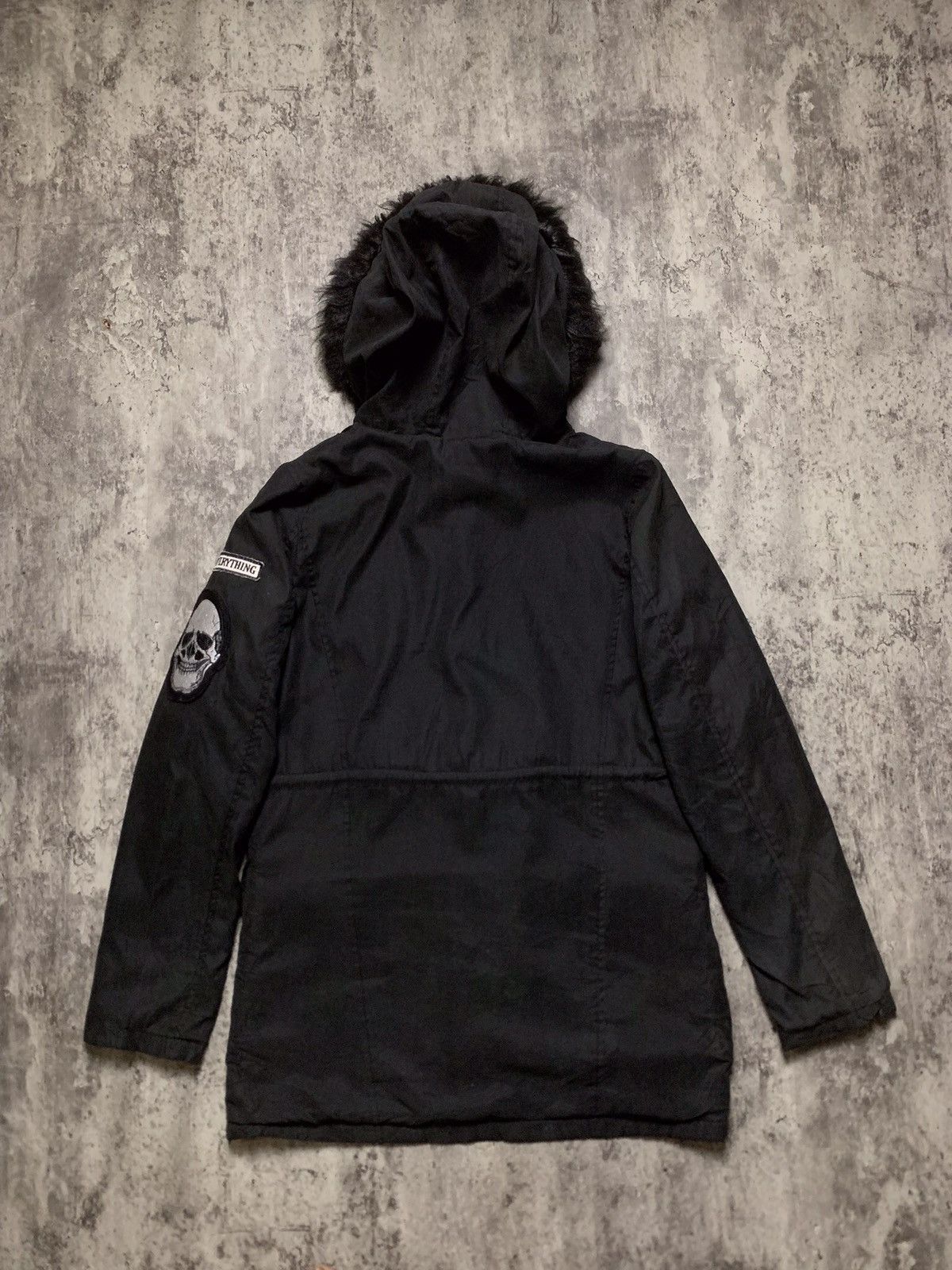 Japanese Brand Glad news Mohair Fur Parka ifsixwasnine Vkei style Size US M / EU 48-50 / 2 - 3 Thumbnail