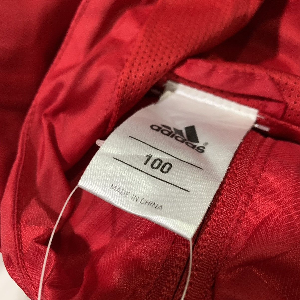 Adidas × Vintage Adidas Bayern Munchen Windbreaker Jacket Red 2014 Size US L / EU 52-54 / 3 - 4 Thumbnail