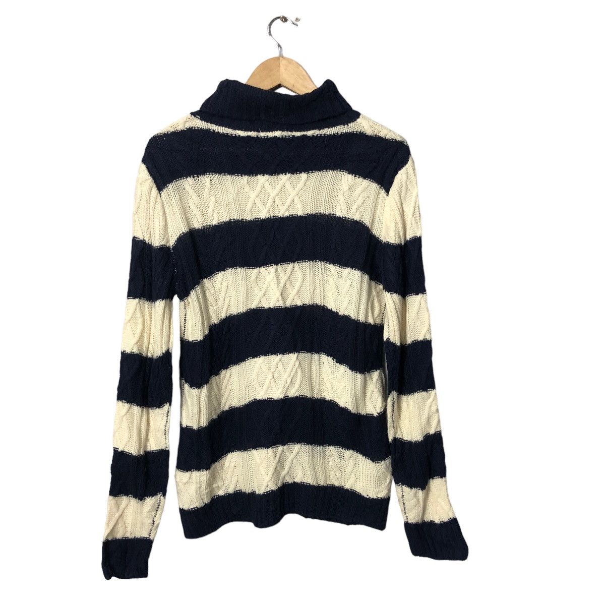 Garment Reproduction of Workers Vintage Natural Story Authentic Garment Turtleneck Knitwear Size S / US 4 / IT 40 - 5 Thumbnail