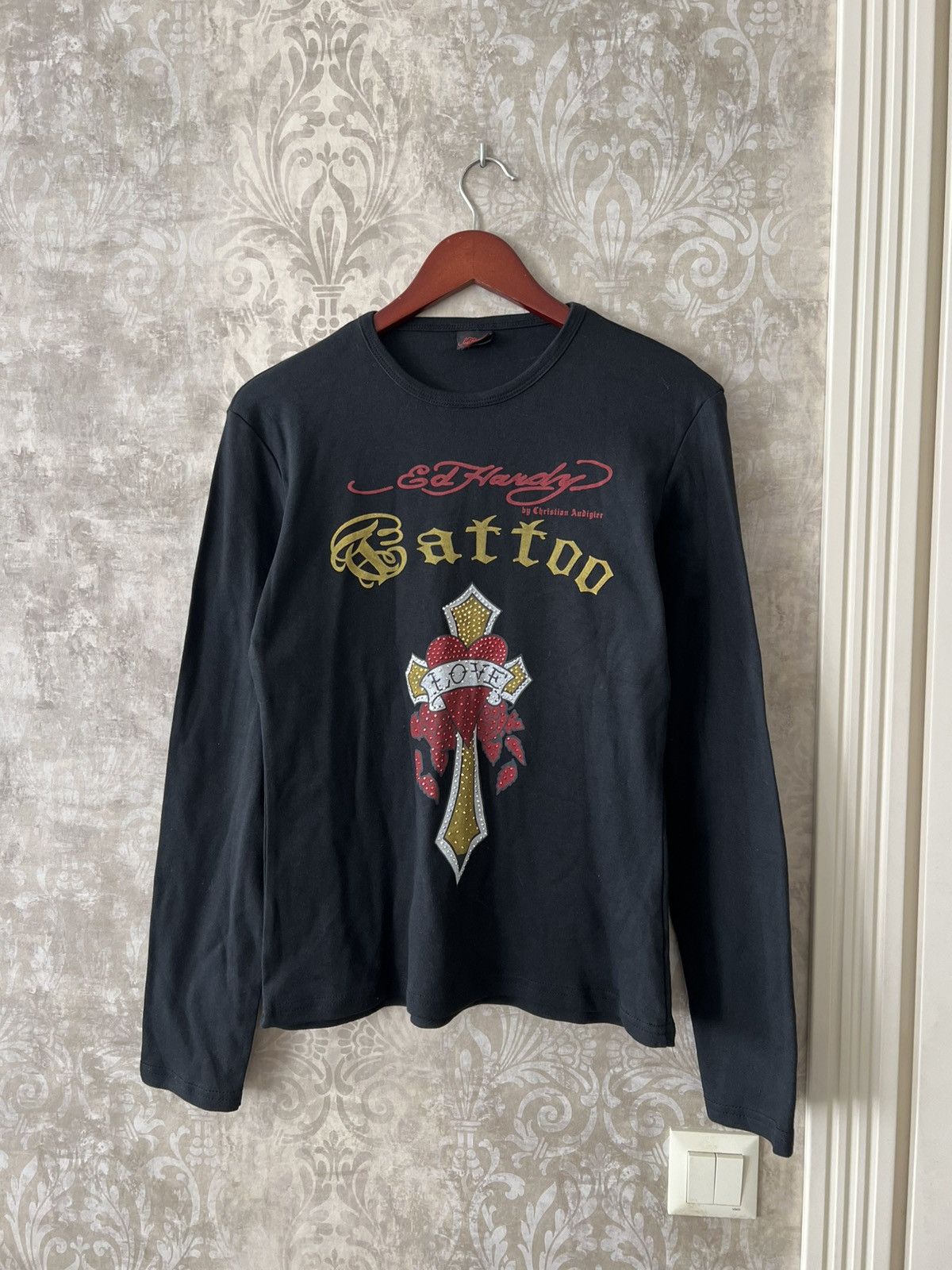 Ed Hardy Vintage Ed Hardy Long Sleeve by Christian Audigier Size US S / EU 44-46 / 1 - 1 Thumbnail