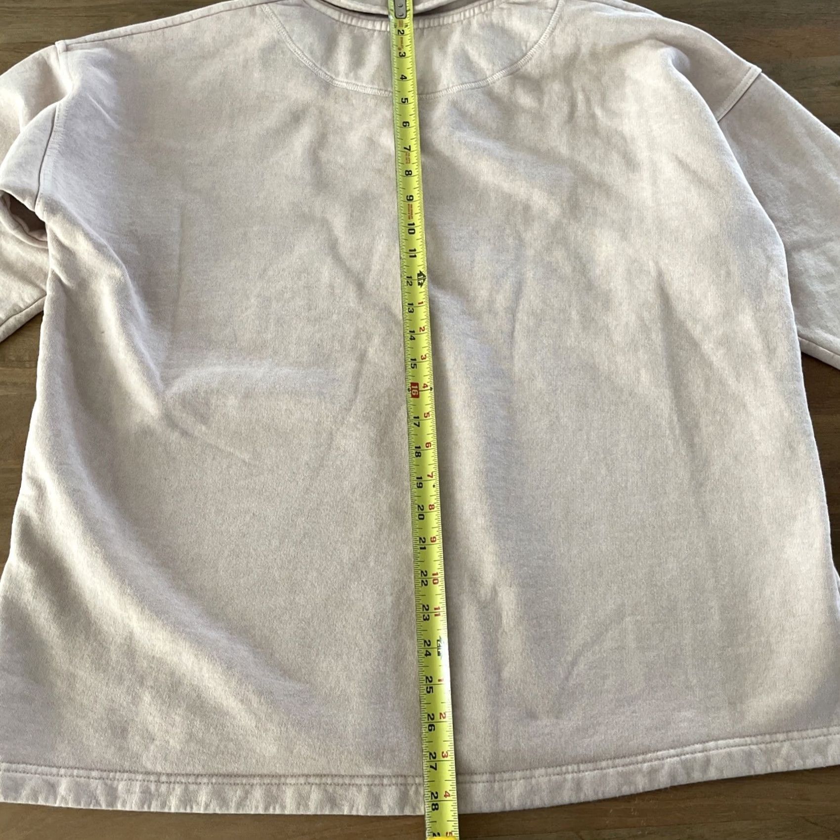 Vintage Sloppy Joe Sweatshirt Womens M Peach Collared Pullover Organic Cotton Made UK Size M / US 6-8 / IT 42-44 - 7 Thumbnail
