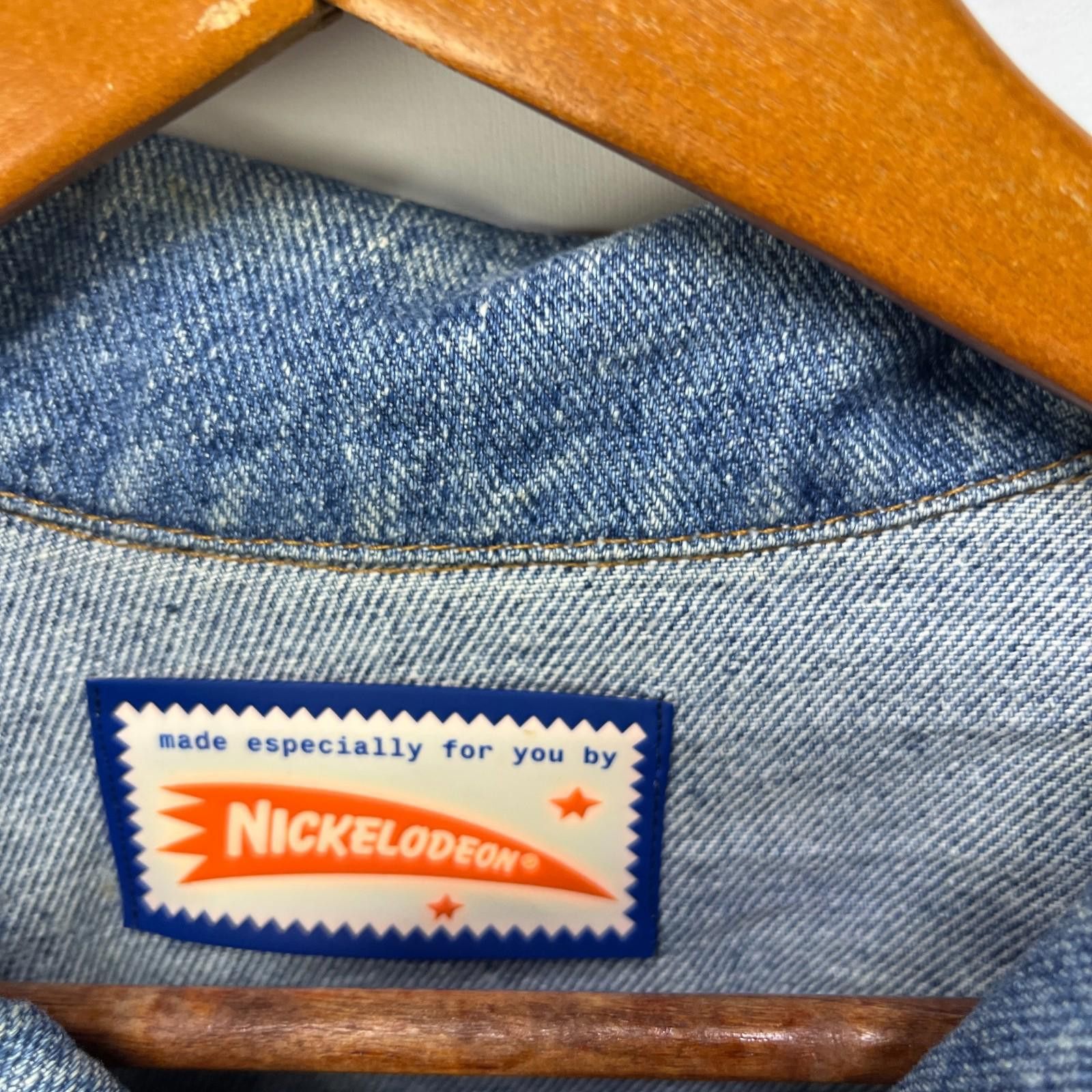 Nickelodeon Vintage 90s Nickelodeon Nick At Nite Denim Jacket 2XL Size US XXL / EU 58 / 5 - 9 Thumbnail