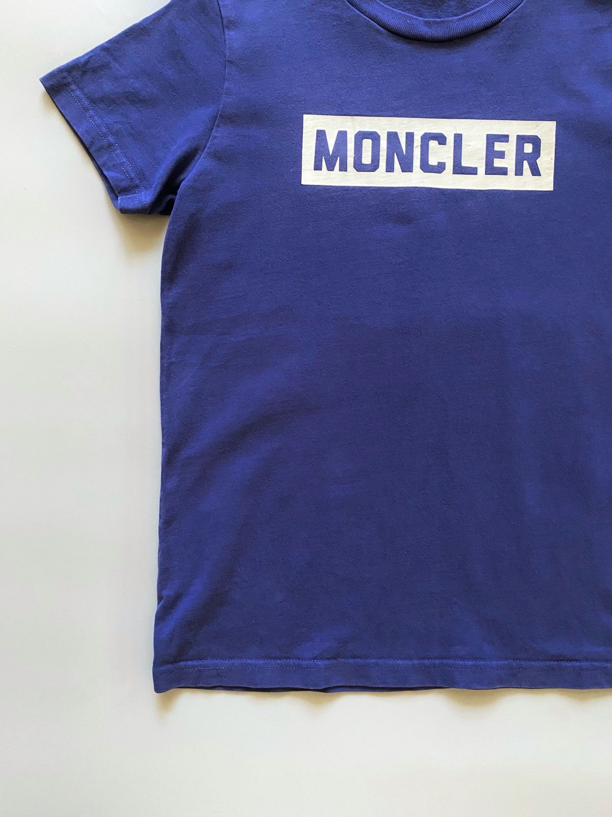 Moncler Moncler Maglia Big Logo T-Shirt 12/152 Size XS / US 0-2 / IT 36-38 - 14 Thumbnail