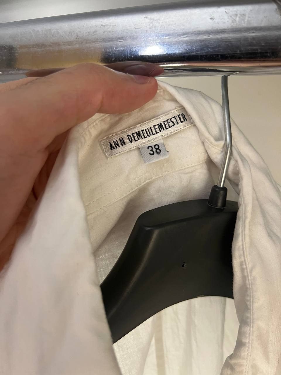 Ann Demeulemeester VINTAGE ANN DEMEULEMEESTER CLASSIC DESIGNER SHIRT CASUAL Y2K Size XS / US 0-2 / IT 36-38 - 6 Thumbnail