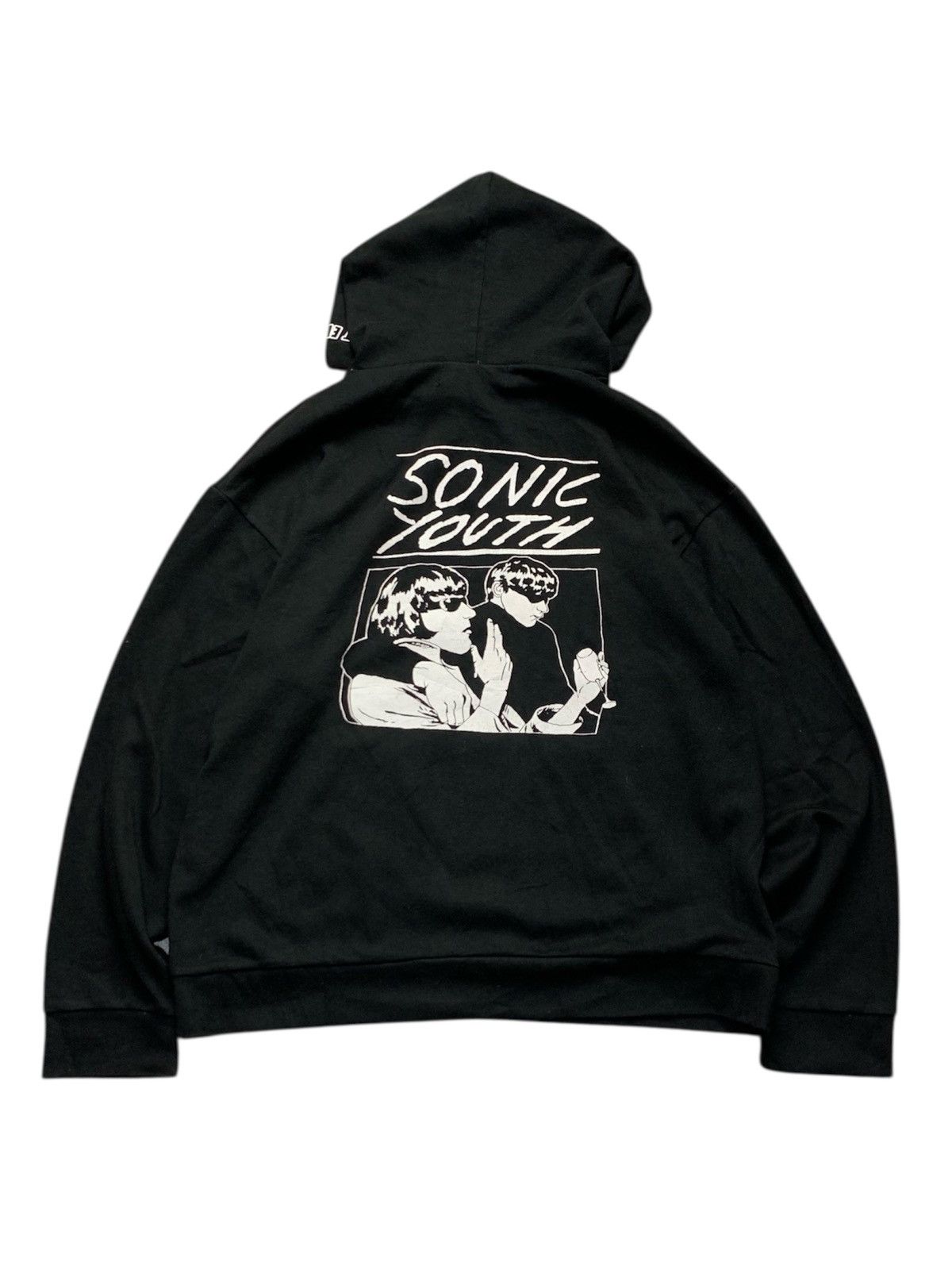 Band Tees 🐍 Sonic Youth Attention 328099 Black Hoodie Size US L / EU 52-54 / 3 - 1 Thumbnail