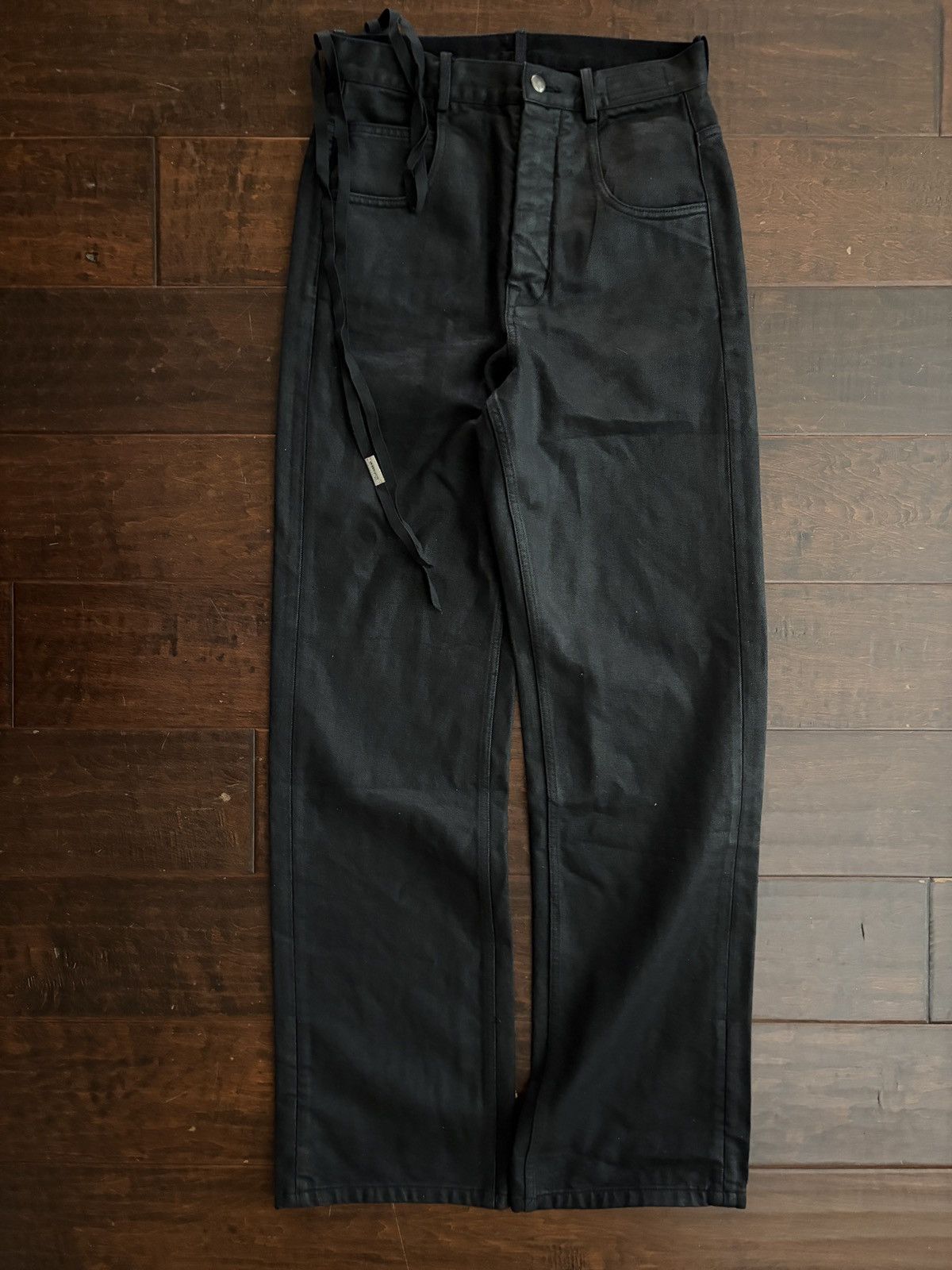 Ann Demeulemeester Anne Demeulemeester Waxed Ronald Denims | Grailed