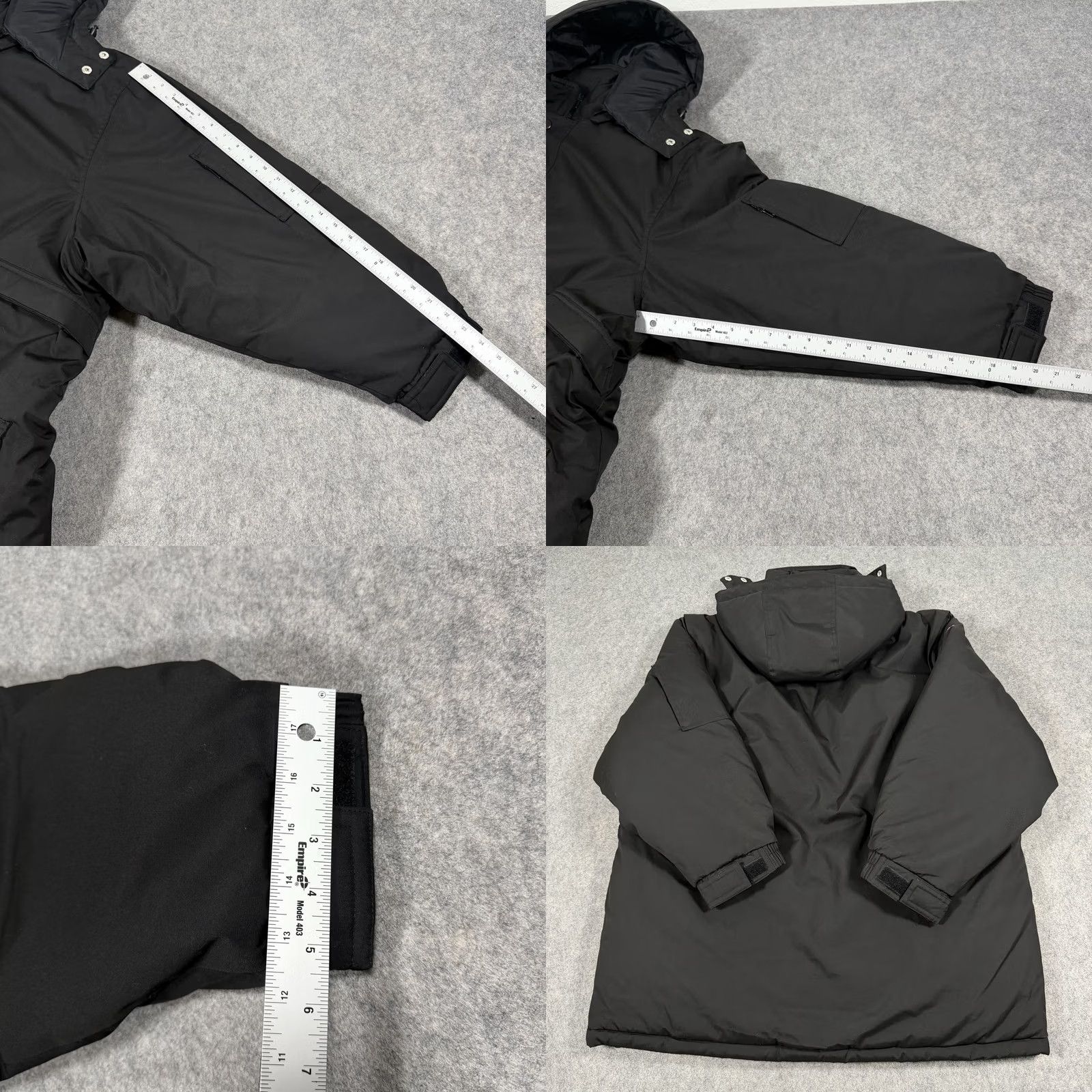 Red Kap Red Kap Parka Jacket Hooded Winter Outdoor Heavyweight Men's XL Black Size US XL / EU 56 / 4 - 11 Thumbnail