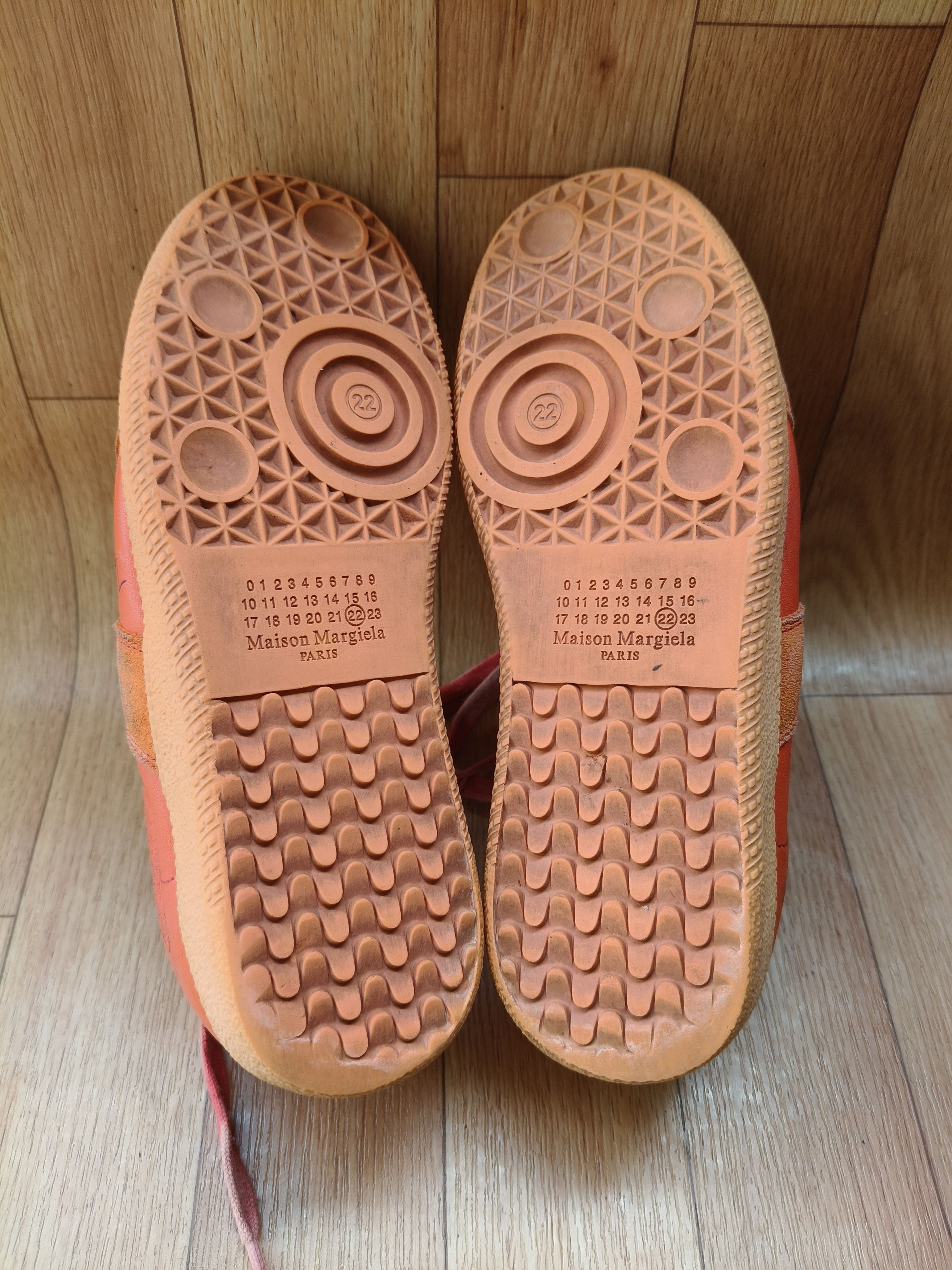 Maison margiela orange red replica gats