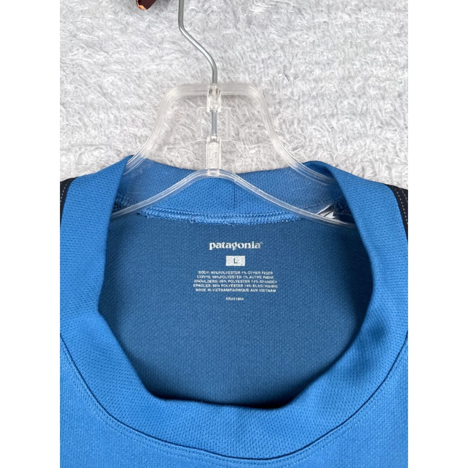 Patagonia Patagonia Shirt Men Large Blue Short Sleeve Crew Neck T-Shirt Logo All Seasons Regular Fit USA Blue Mens Size US L / EU 52-54 / 3 - 7 Thumbnail