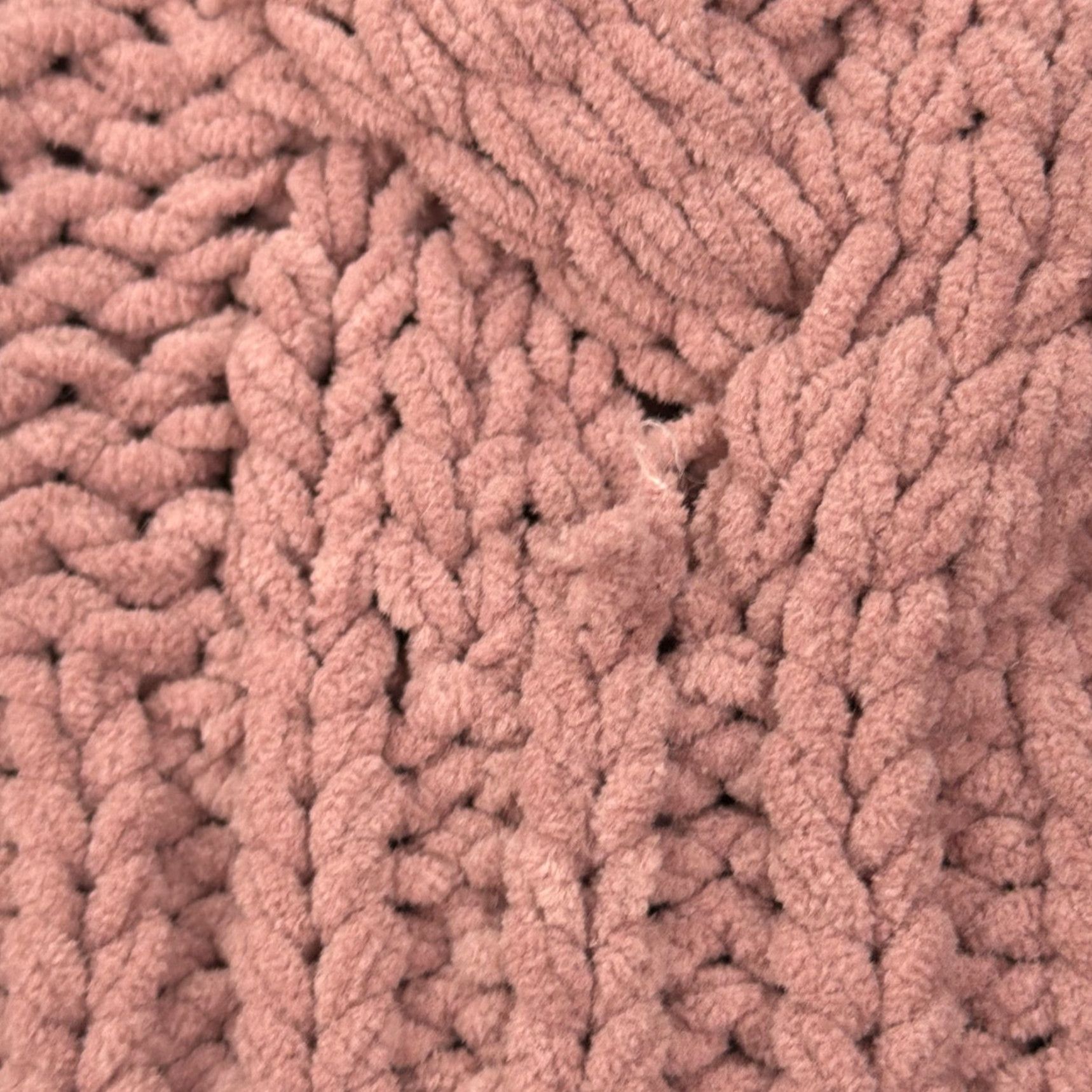 Vintage Altar'd State Womens Medium Pink Cable Knit Cropped Mock Neck Pullover Sweater Size M / US 6-8 / IT 42-44 - 7 Thumbnail