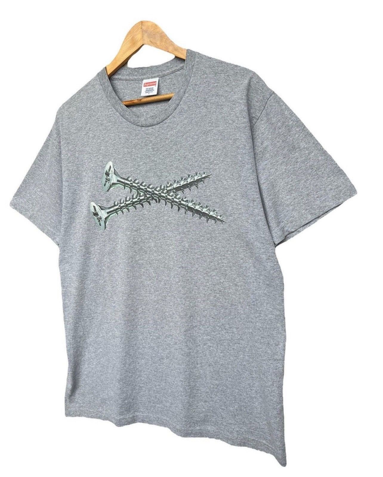 Supreme Supreme Screws Tee T-Shirt Size US L / EU 52-54 / 3 - 4 Thumbnail