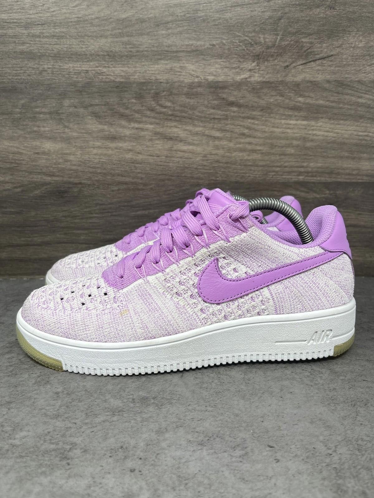 Nike Nike Air Force 1 Flyknit Sneakers Womens Size 9.5 Fuschia Size US 9.5 / IT 39.5 - 1 Thumbnail