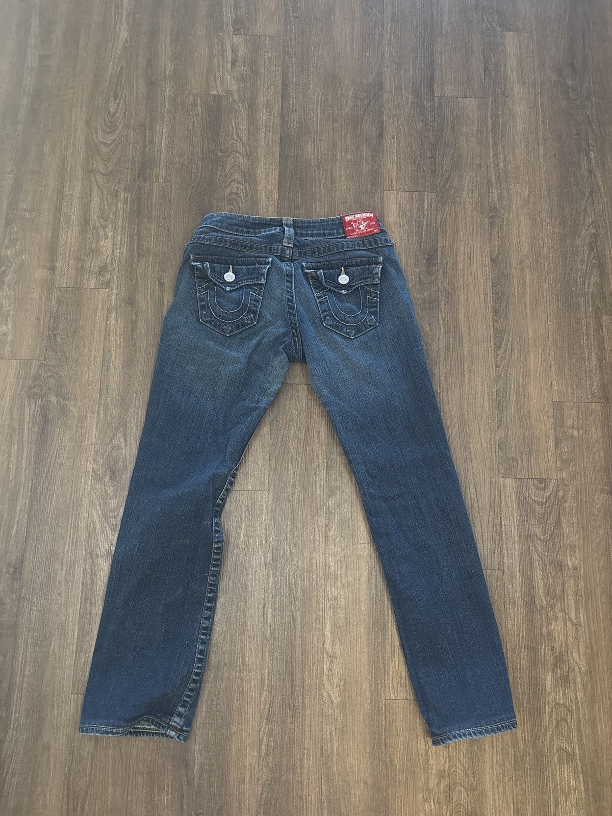 True Religion Low Rise Red Seam True Religion Size 28" / US 6 / IT 42 - 2 Thumbnail