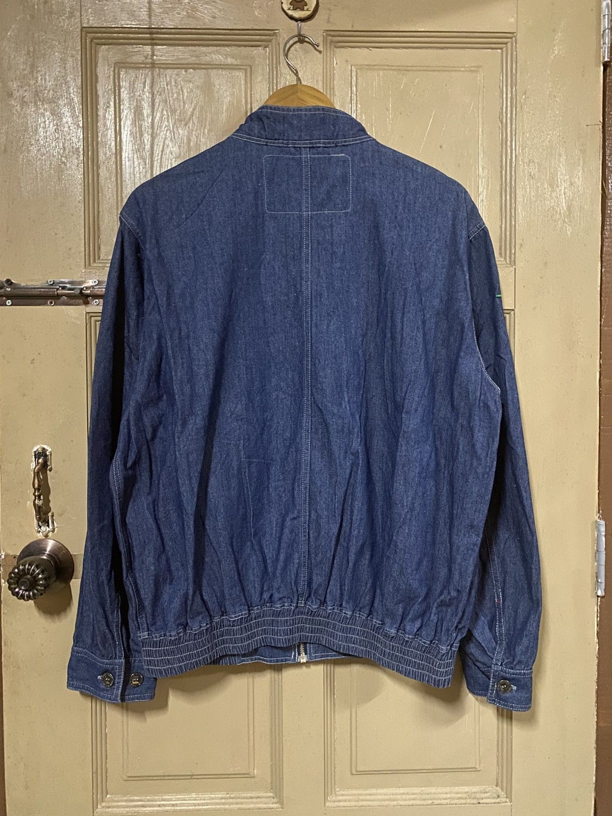 Other Capri Blue Denim Zip Jacket talian Streetwear Lightweight Size US L / EU 52-54 / 3 - 8 Thumbnail