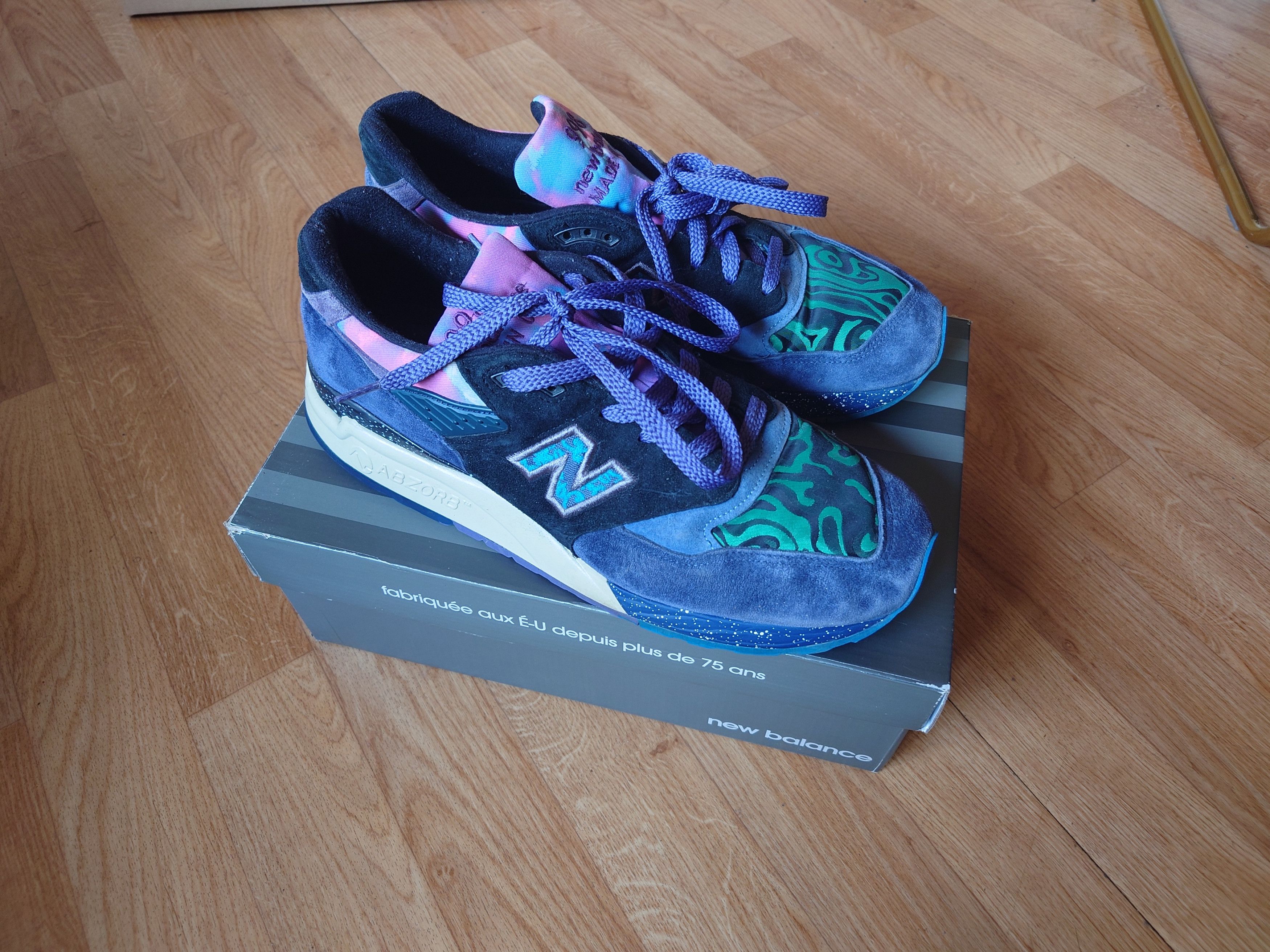 New Balance New Balance 998 - Festival Pack Blue - M998AWG Size US 12 / EU 45 - 1 Thumbnail
