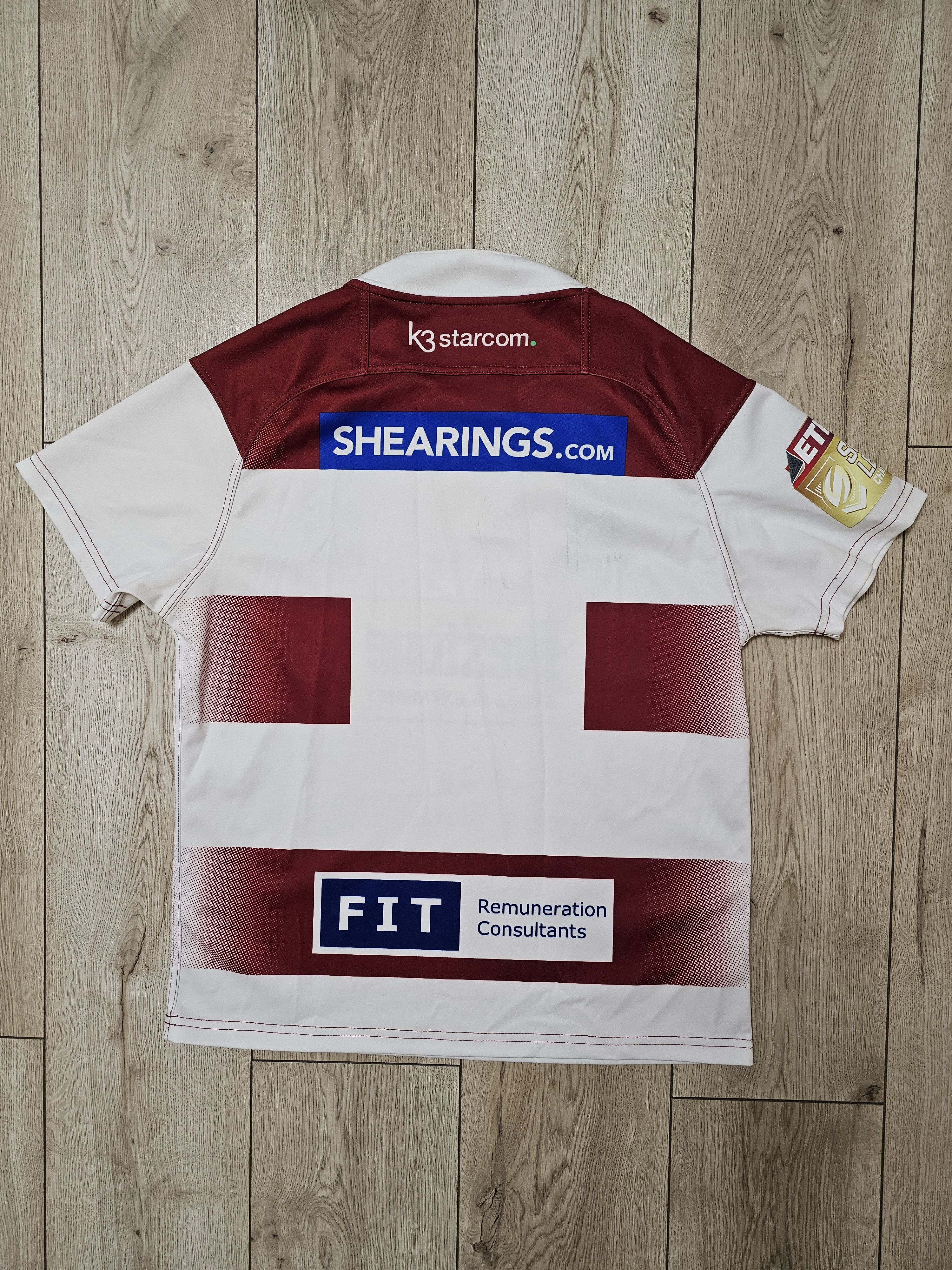 Other WIGAN WARRIORS 2016 2018 JERSEY ENGLAND RUGBY JERSEY RUGBY Size US M / EU 48-50 / 2 - 2 Thumbnail