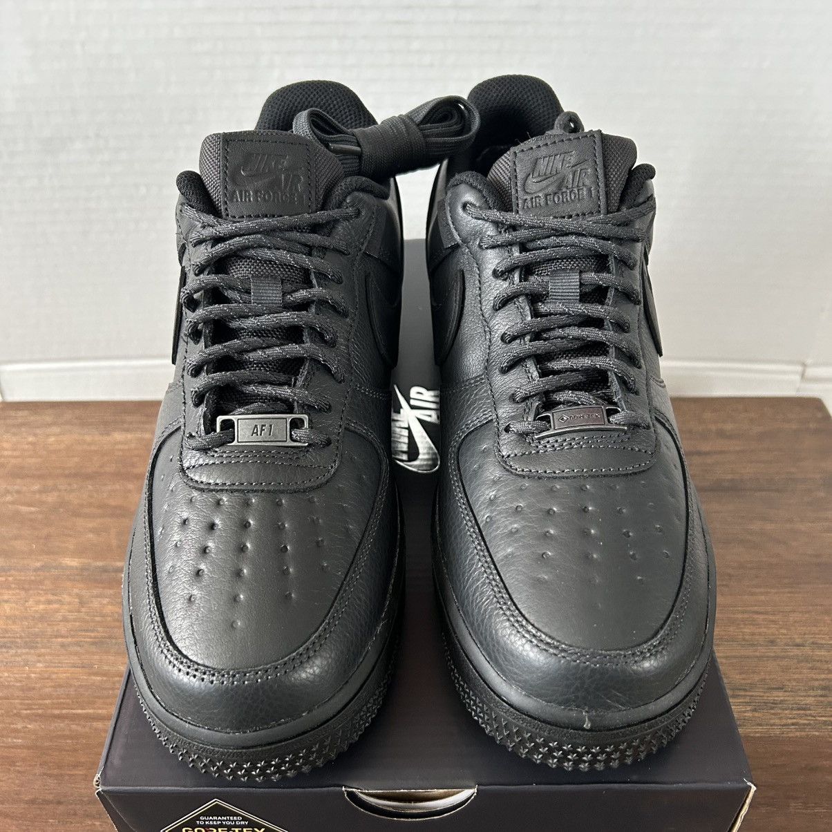 Nike Nike Air Force 1 GTX Vibram Triple Black Non-Slip M8/W9.5 Size US 8 / EU 41 - 7 Thumbnail