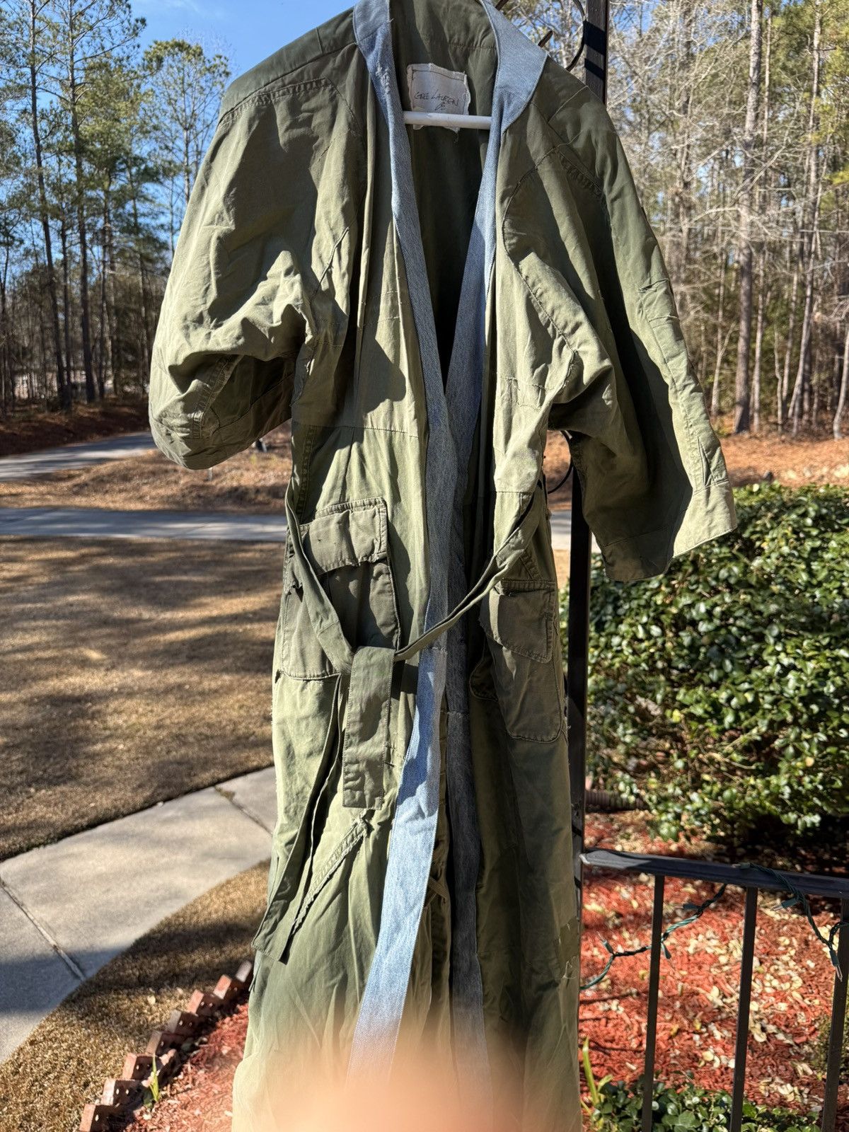 Greg Lauren Greg Lauren Kimono Trench Coat Size US M / EU 48-50 / 2 - 1 Thumbnail