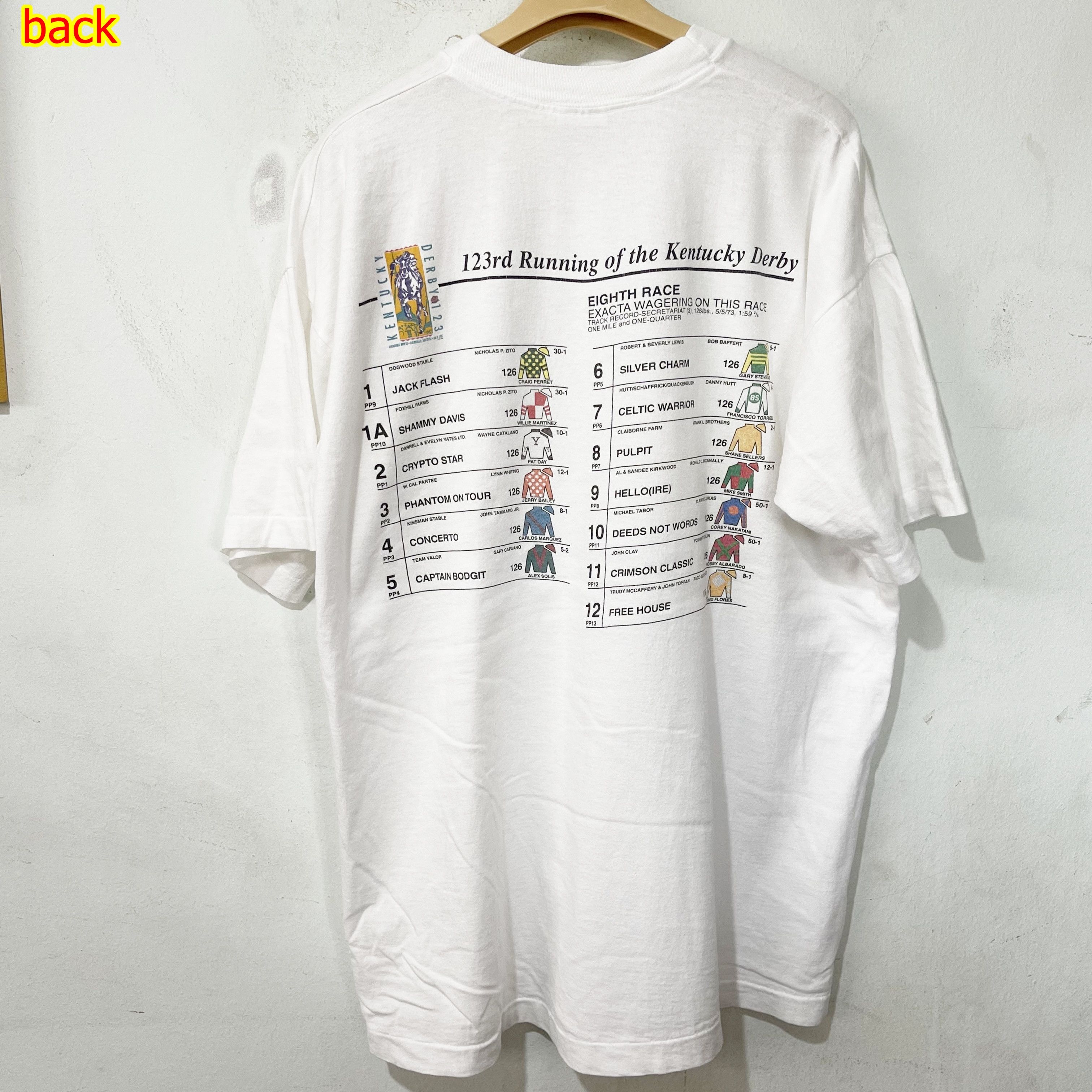 Vintage Vintage 1997 Kentucky Derby T-Shirt Size US XL / EU 56 / 4 - 1 Thumbnail