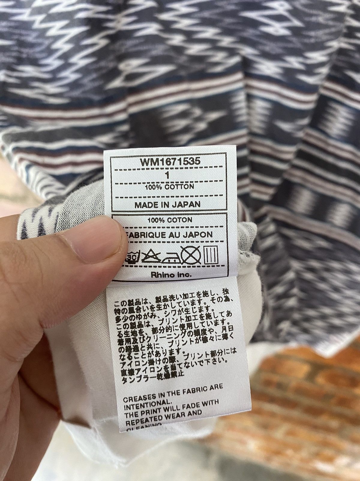 Diemme × White Mountaineering White Mountaineering X Pendleton native abstract tee Size US M / EU 48-50 / 2 - 9 Thumbnail