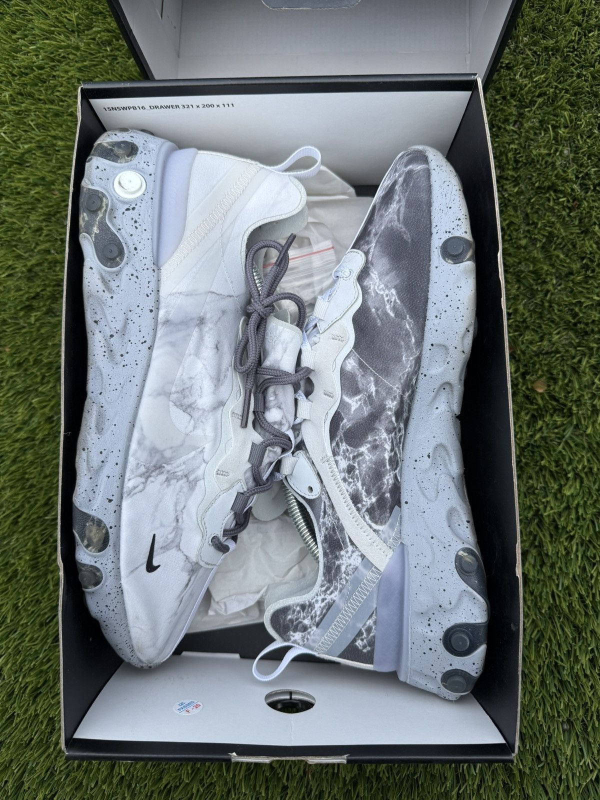 Kendrick Lamar × Nike Nike React Element 55 Kendrick Lamar Size US 9.5 / EU 42-43 - 1 Thumbnail