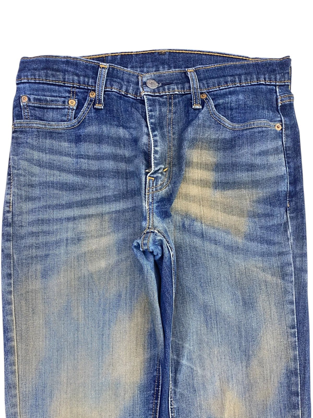Levi's Levi’s Mud Wash Whiskered Style Straight Leg Jeans Size US 31 - 2 Thumbnail