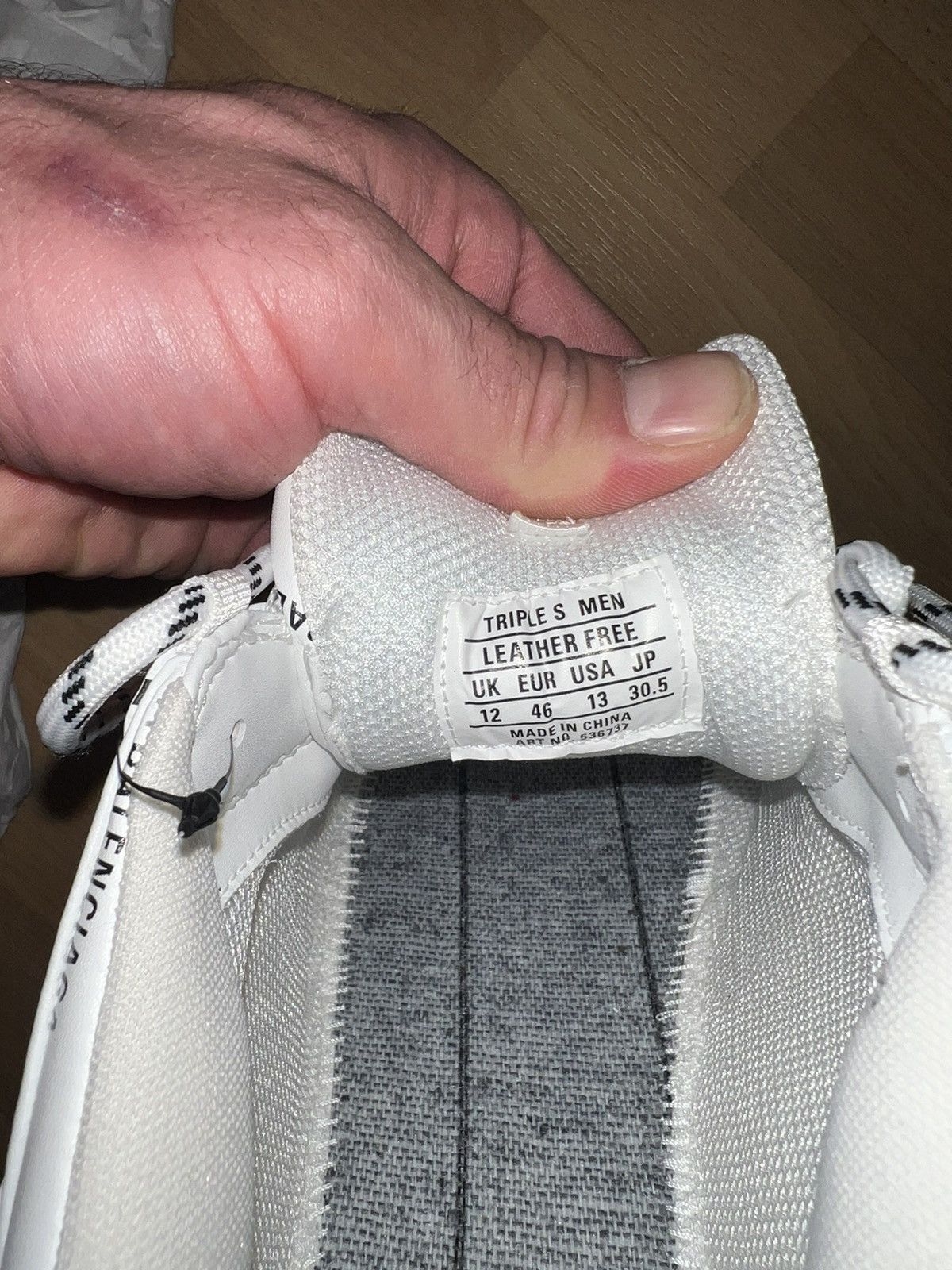 Balenciaga Balenciaga Triple S Size US 12 / EU 45 - 11 Thumbnail