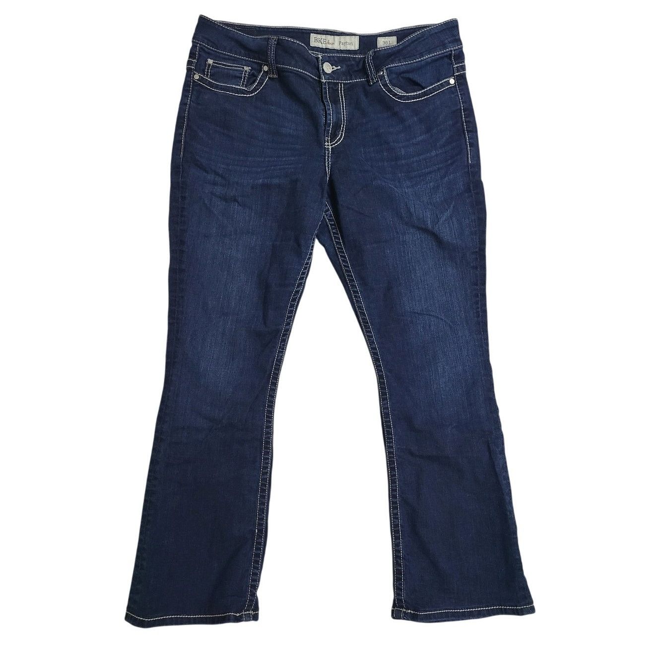 BKE BKE Payton Dark Wash Jeans - 36L Size 38" / US 16 / IT 52 - 1 Thumbnail