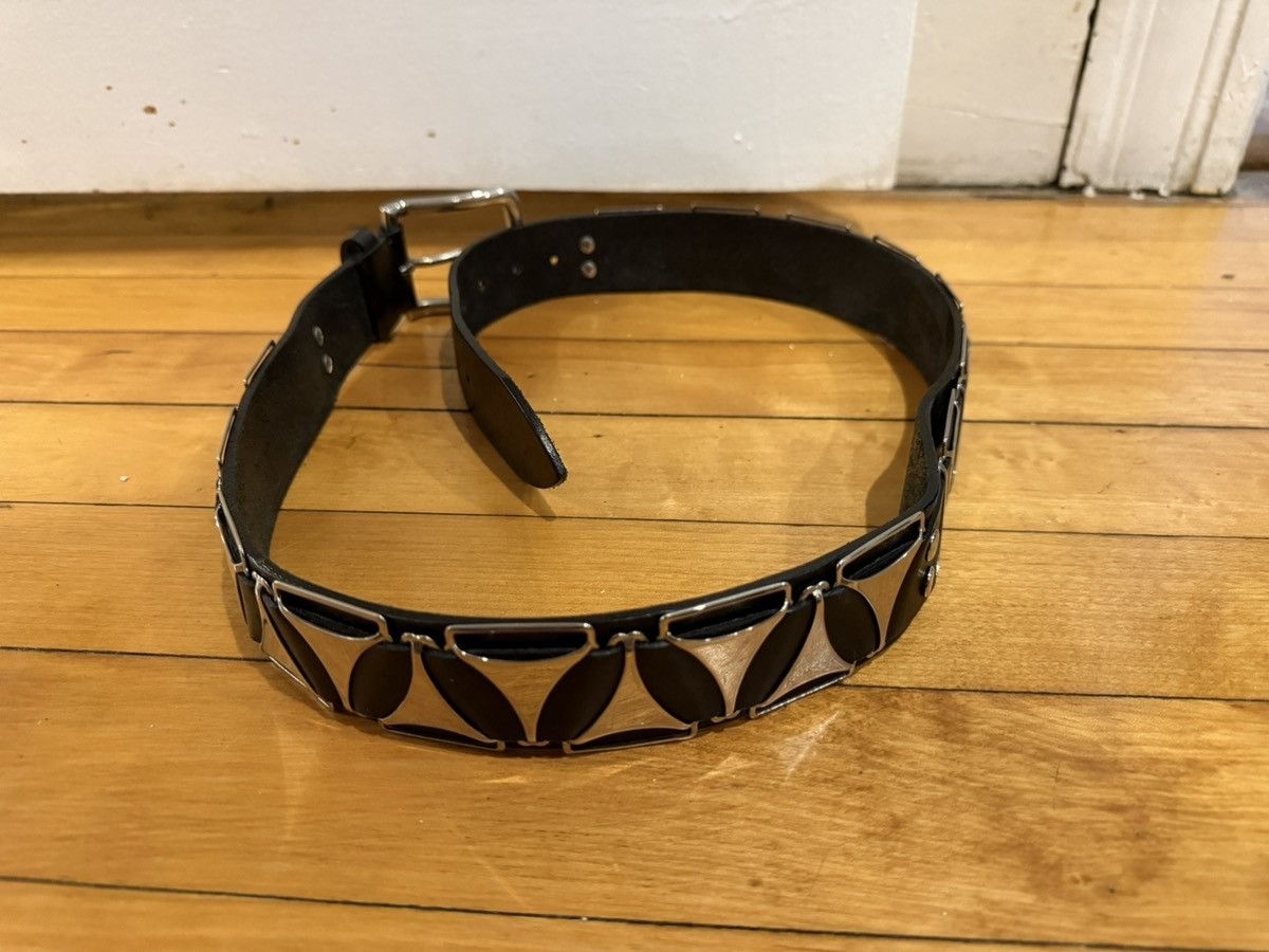 Balmain Balmain SS11 X [pyramid stud] belt size 90 read descrip Size 32 - 6 Thumbnail