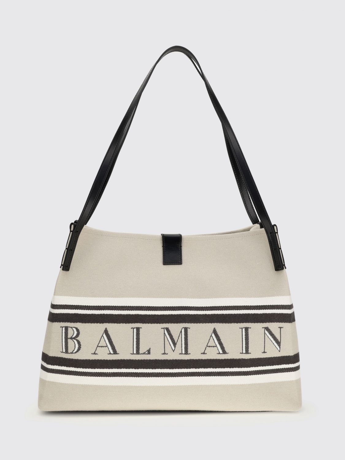 Balmain Balmain Shoulder Bag Woman Beige Size ONE SIZE - 1 Thumbnail