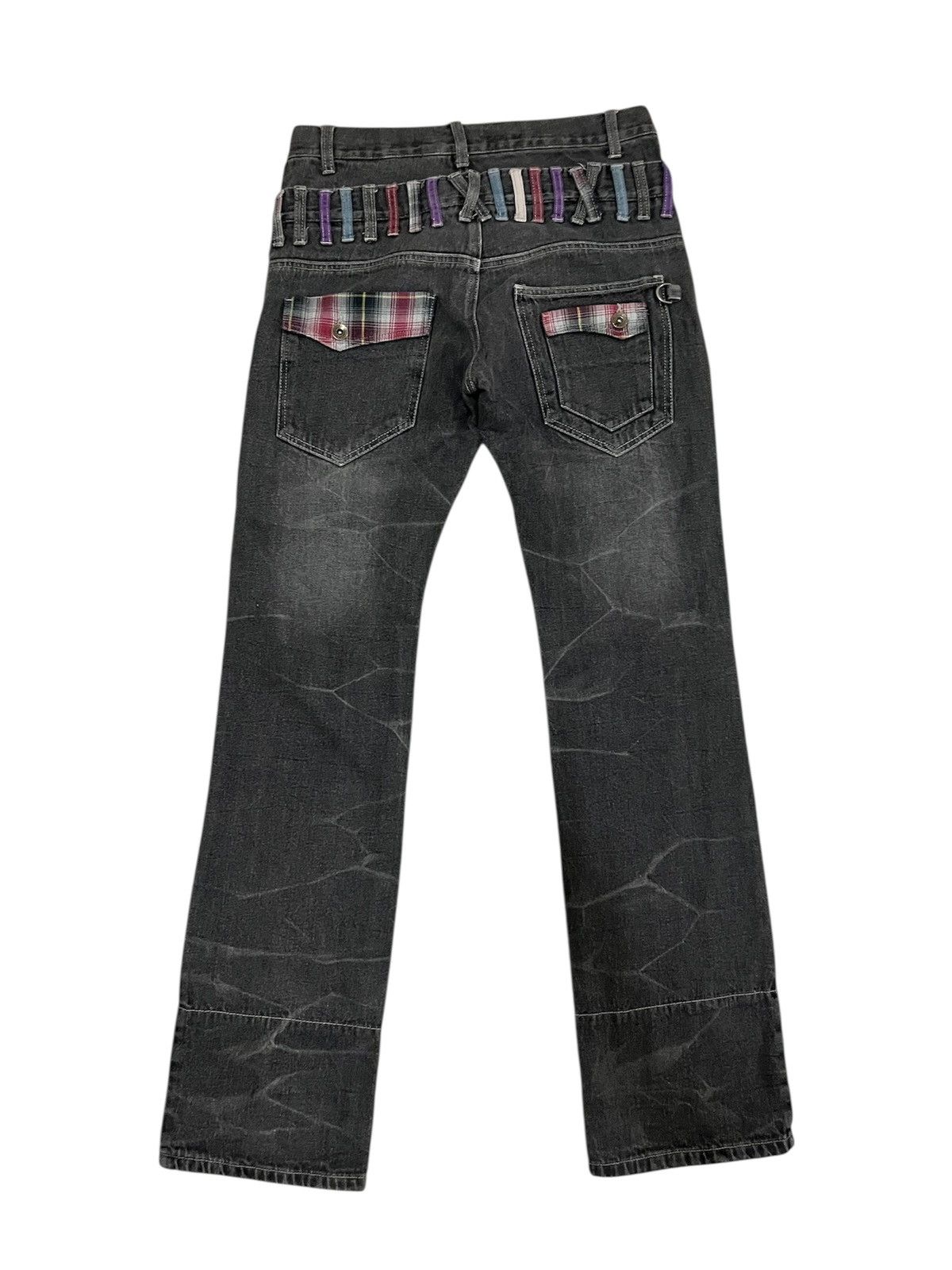 Japanese Brand Doublefocus Doublewaist Jeans Size US 31 - 2 Thumbnail