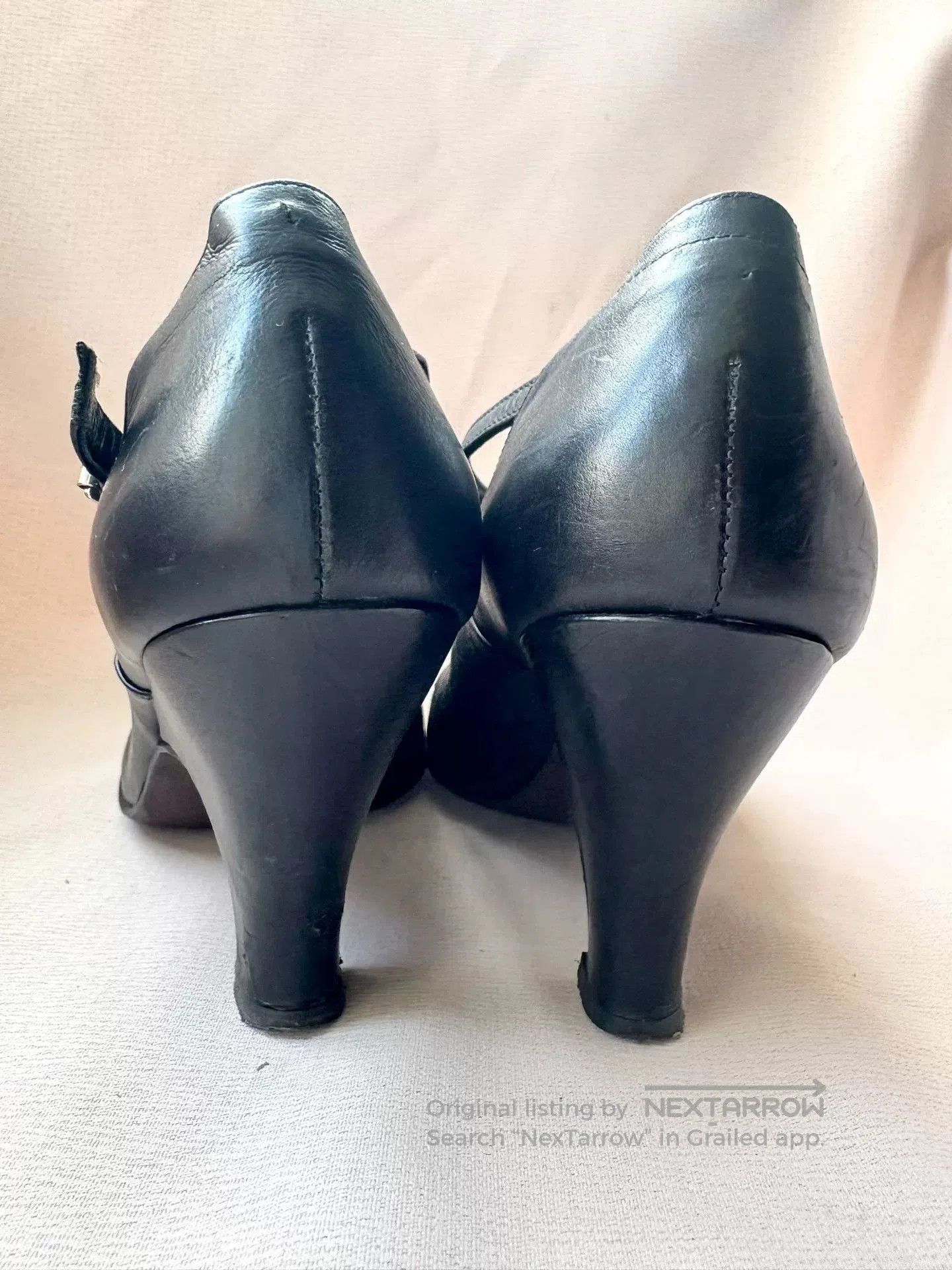 Vivienne Westwood Vivienne Westwood Vintage Black Leather Shoes. Size US 5 / IT 35 - 2 Thumbnail