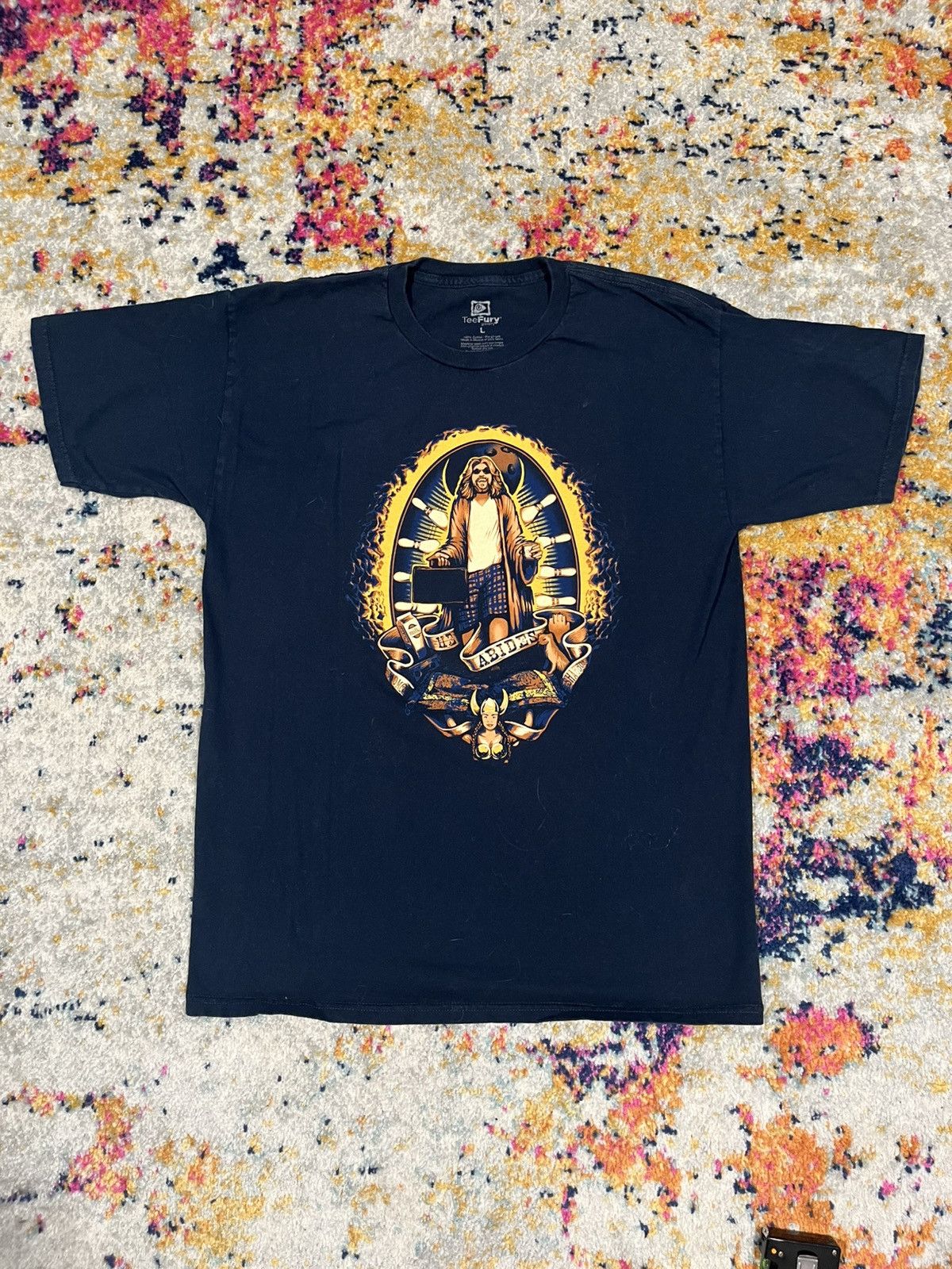 Teefury Big Lebowski shirt Large Size US L / EU 52-54 / 3 - 1 Thumbnail
