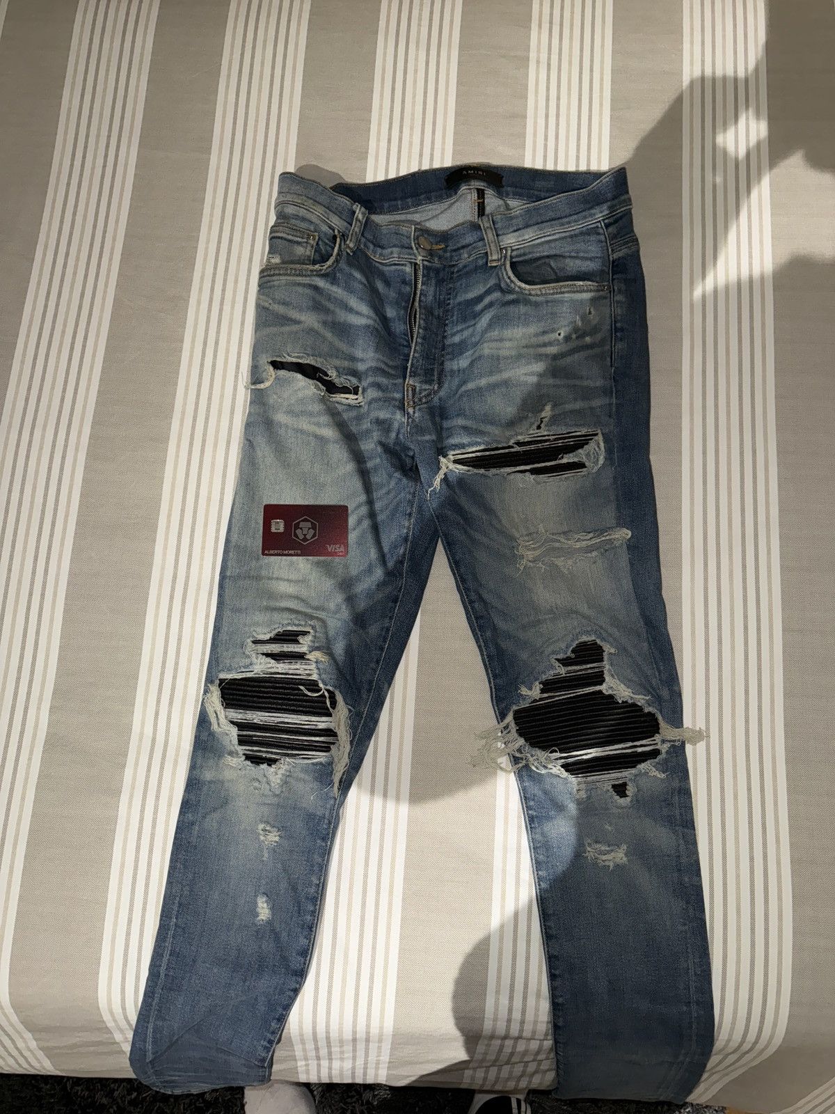 Amiri Amiri MX1 denim jeans - 2018 release!!! Size US 31 - 1 Thumbnail