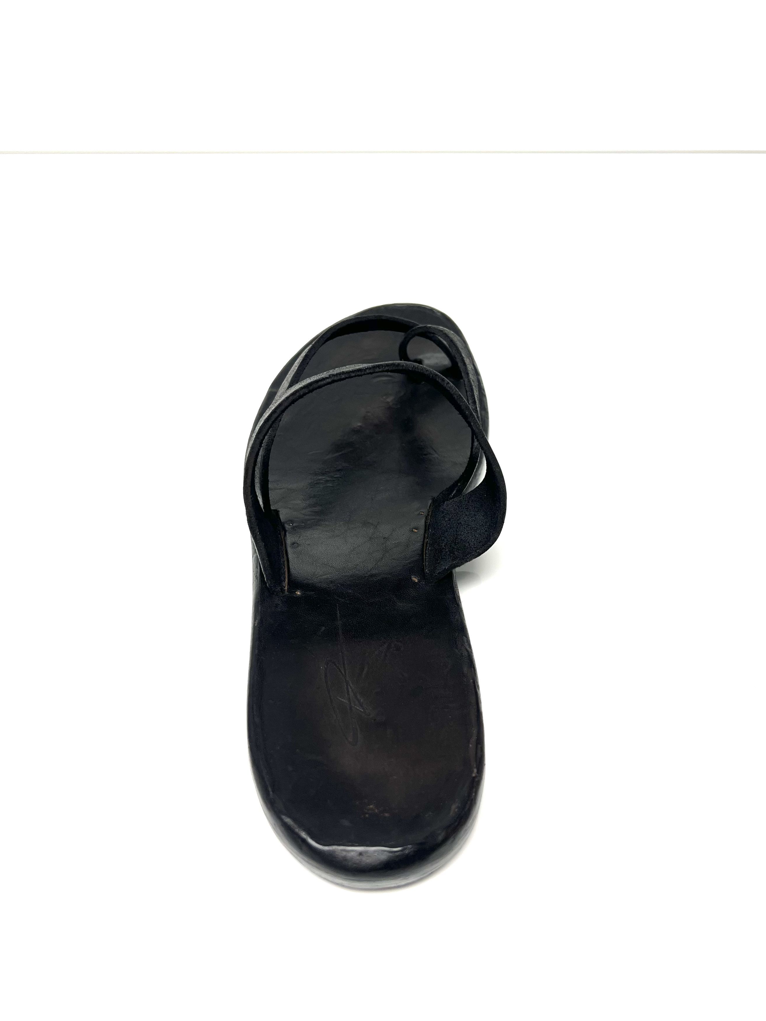 Dimissianos & Miller DIMISSIANOS & MILLER MENS LEATHER SLIDE / SLIP ON SANDALS Size US 12 / EU 45 - 10 Thumbnail