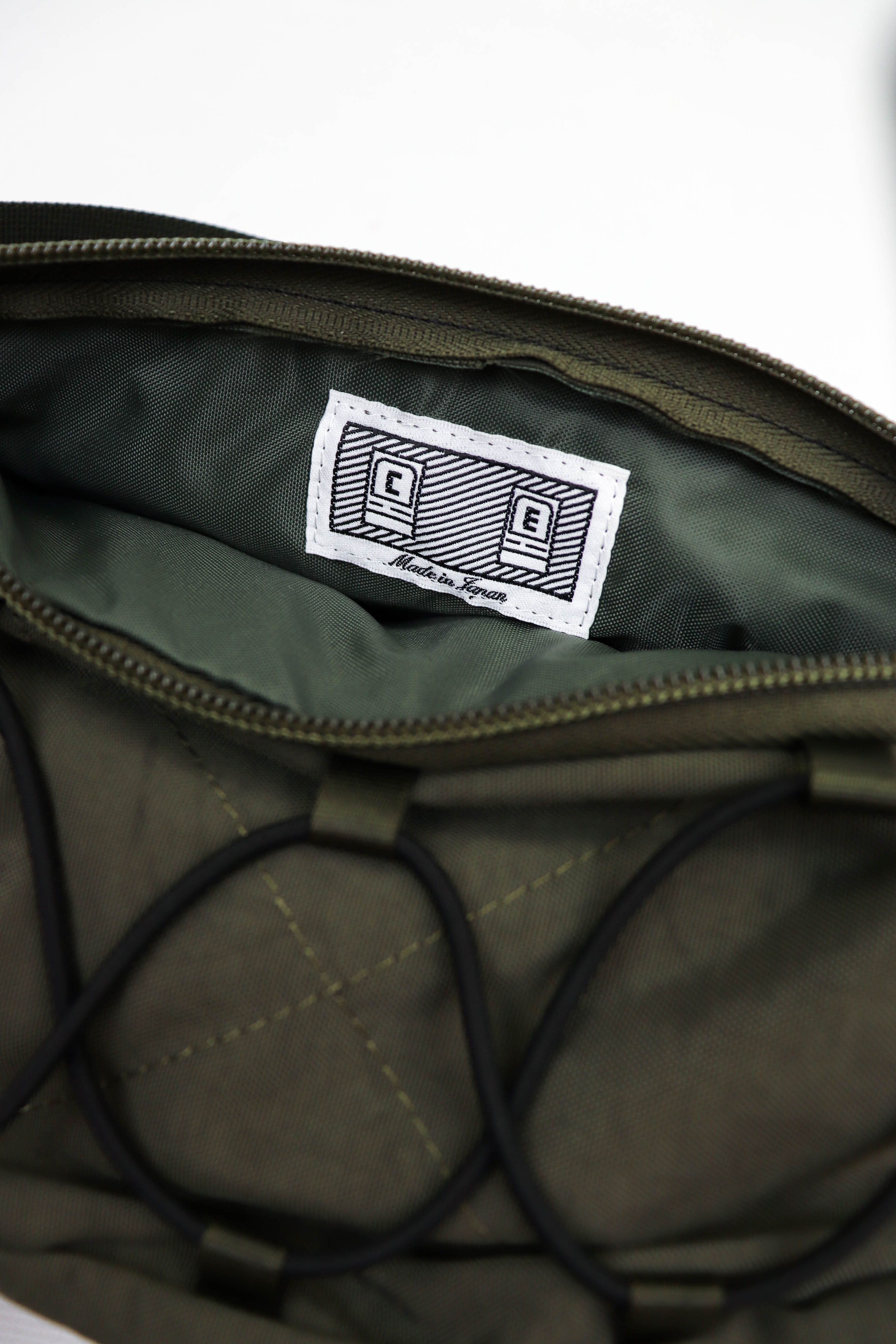 Cav Empt × Japanese Brand Cav Empt Made in Japan CES24G12 Khaki Nylon Action Waist Bag Size ONE SIZE - 9 Thumbnail