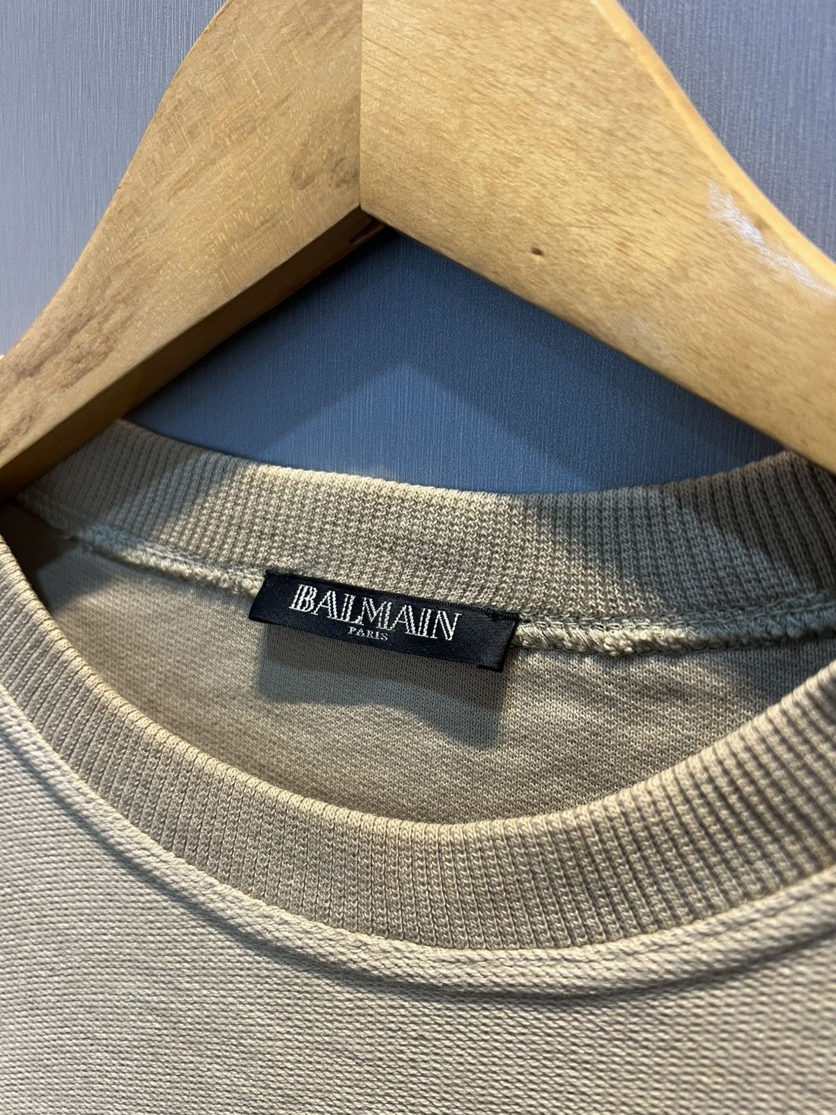 Balmain × Designer Balmain Lace Up Harness Pocket Sweatshirt Size US S / EU 44-46 / 1 - 5 Thumbnail