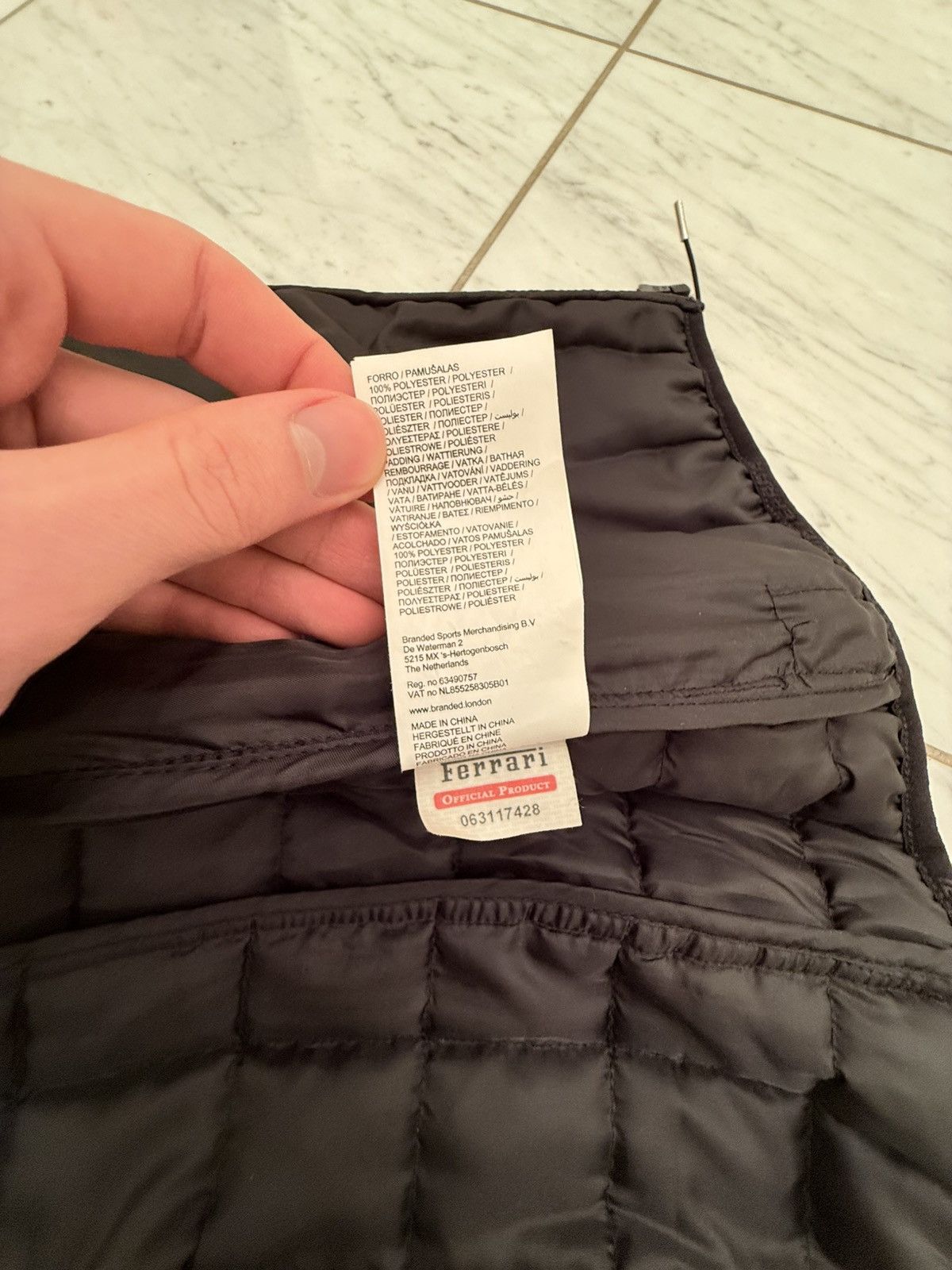 Ferrari Ferrari Logo Racing Bomber Jacket Black Red S Size US S / EU 44-46 / 1 - 6 Thumbnail