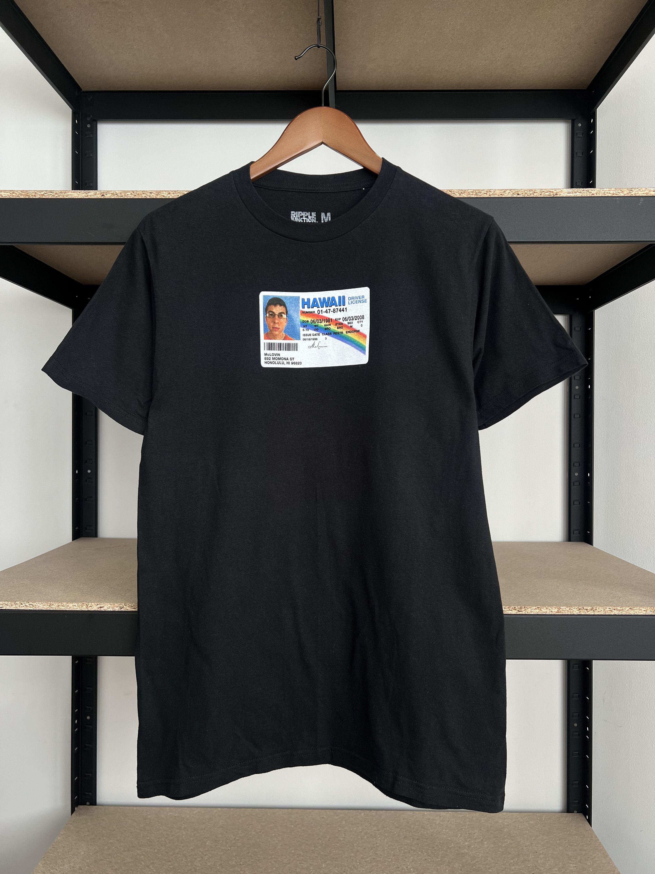 Vintage 2019 Superbad Mclovin Licence ID Movie Promo Tee